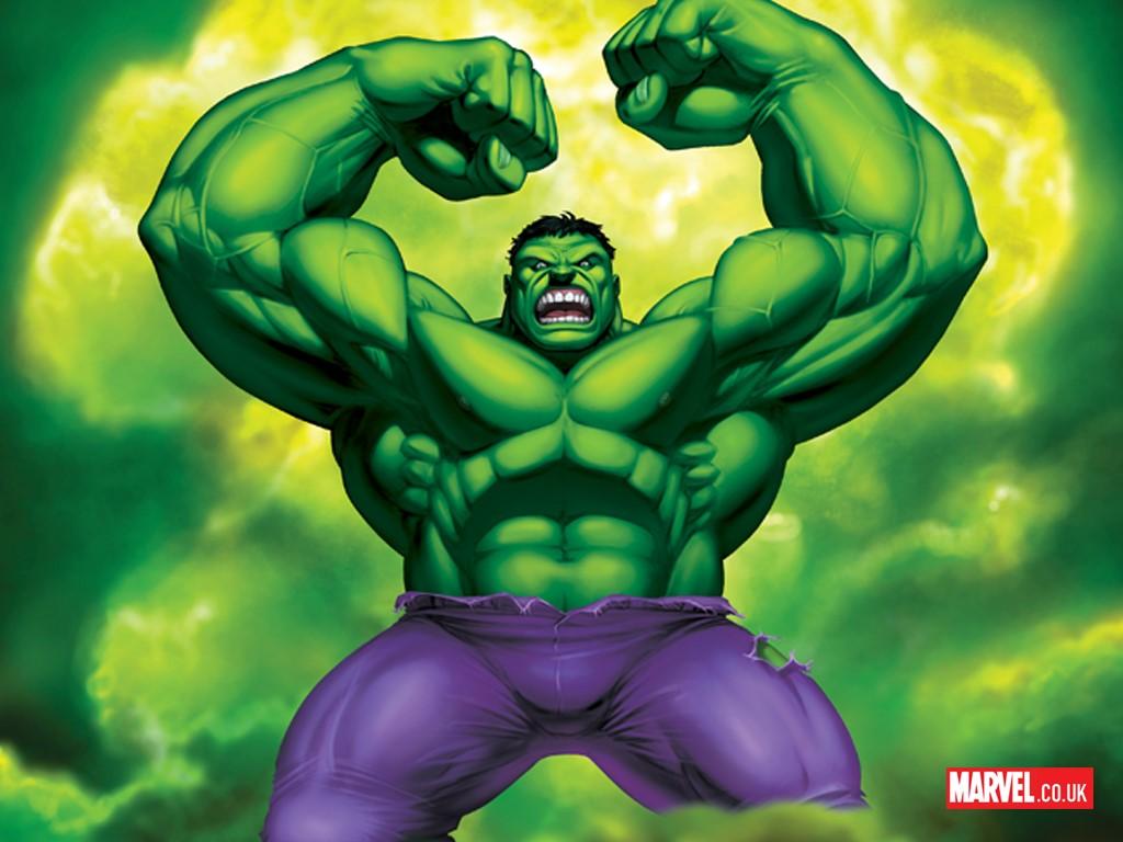 1024x768 The Incredible Hulk. Earth's mightiest Heroes, The Avengers!