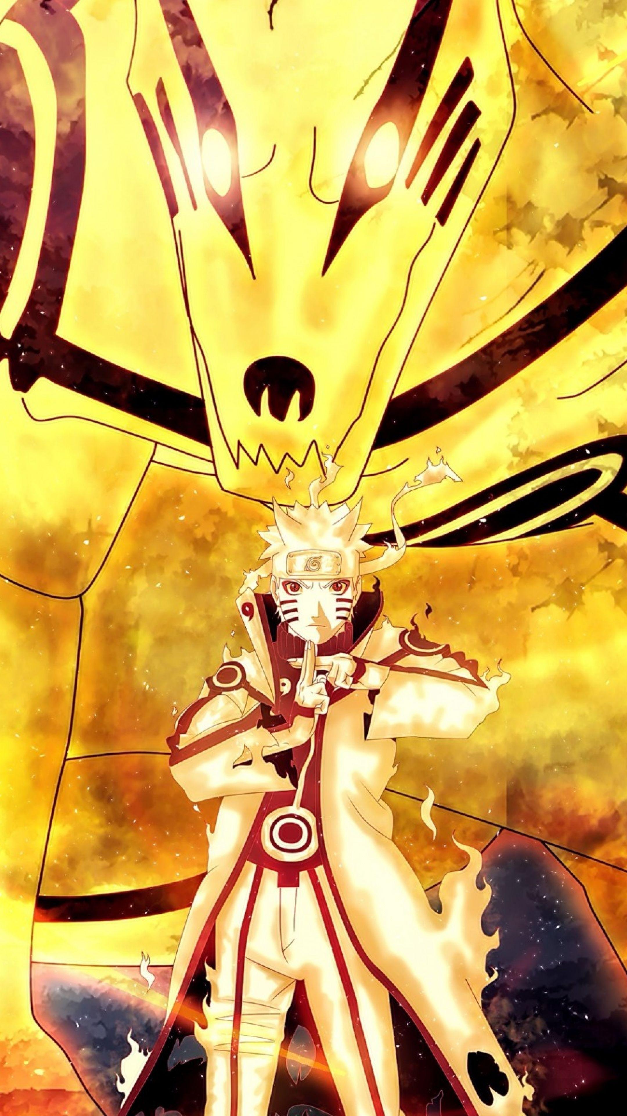 2160x3840 Naruto Nine Tails