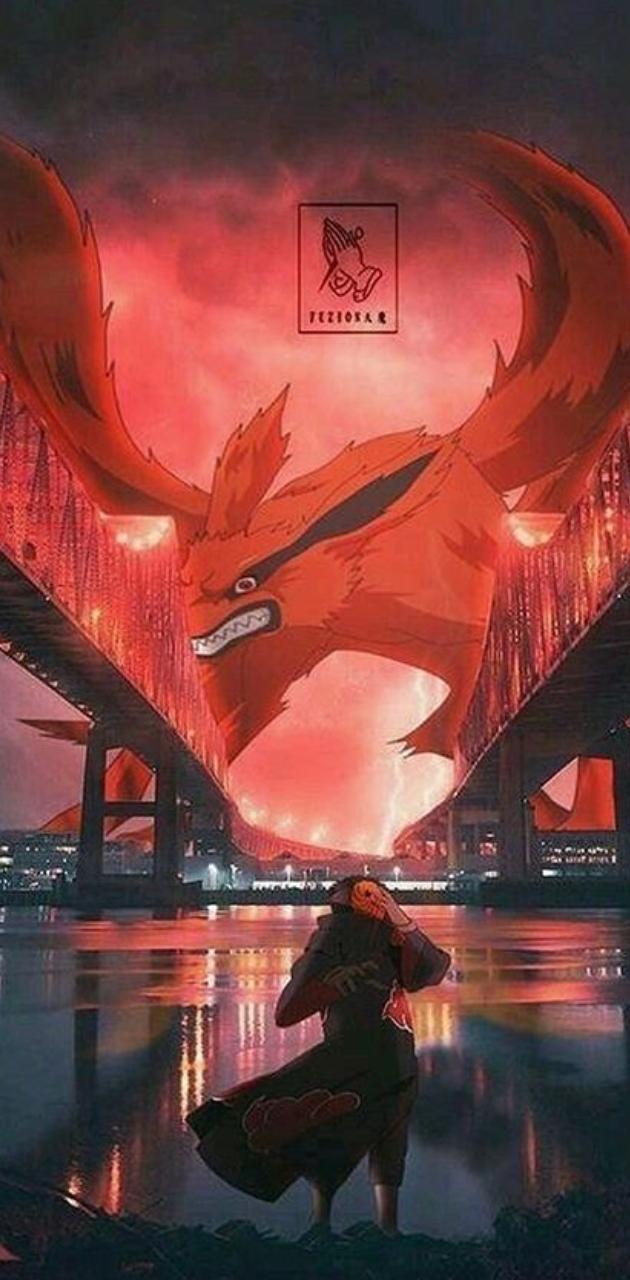 630x1280 Nine Tail Fox wallpaper