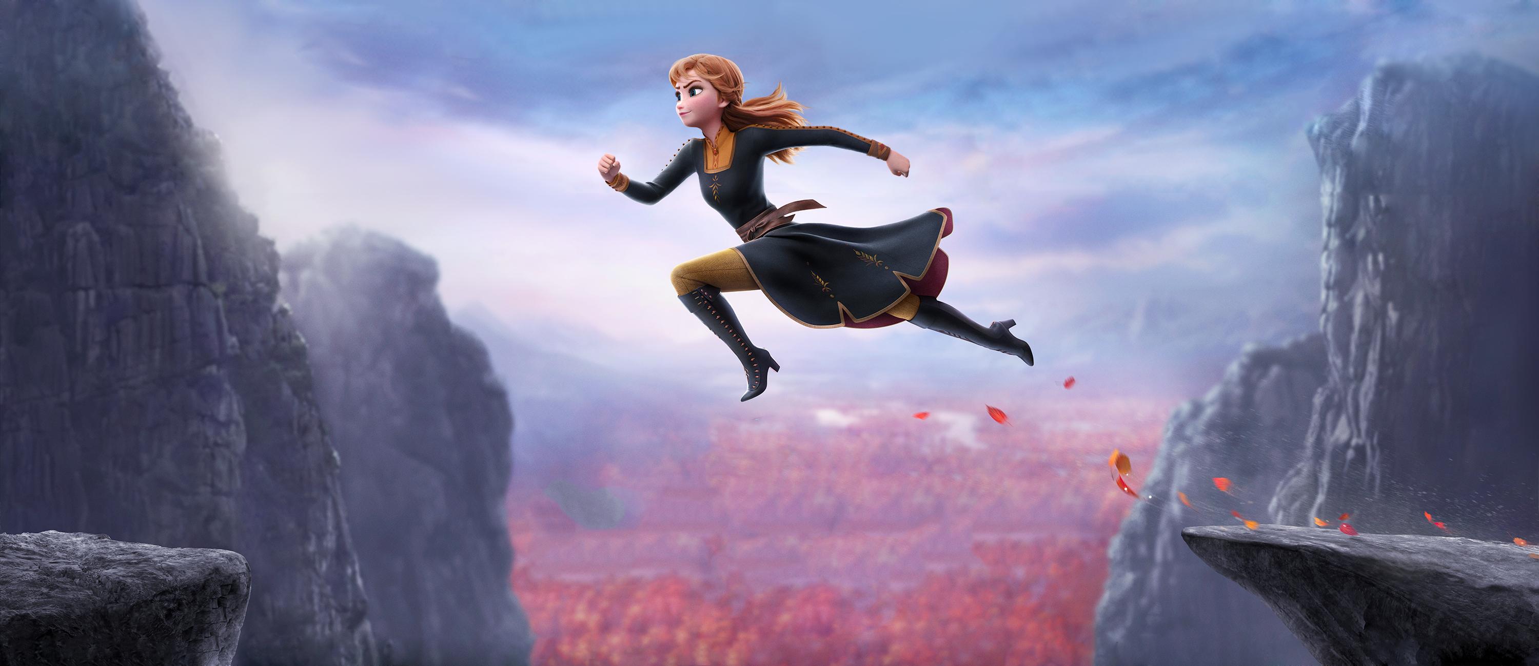 3000x1298 Anna (Frozen) HD Wallpaper and Background