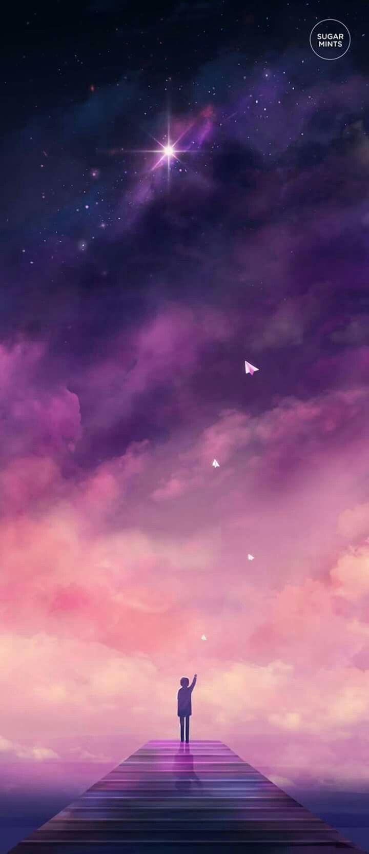 720x1664 One star. D'Art. Art, Wallpaper, Artwork