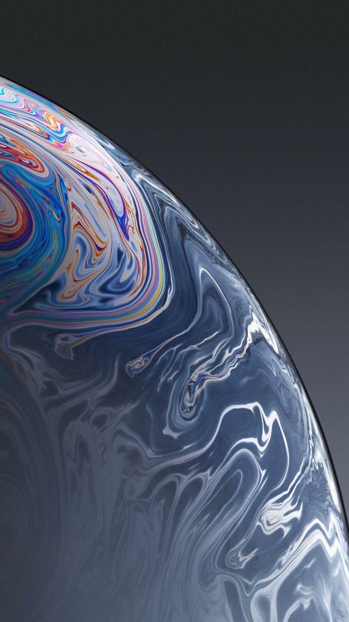 720x1280 iPhone XR, grey bubble, surface, 720x1280 wallpaper
