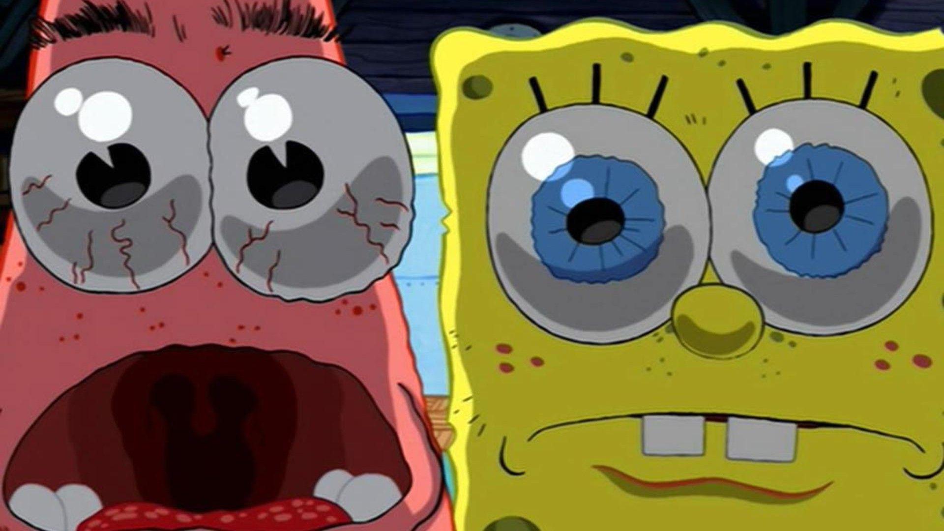 1920x1080 Funny Spongebob And Patrick Wallpaper