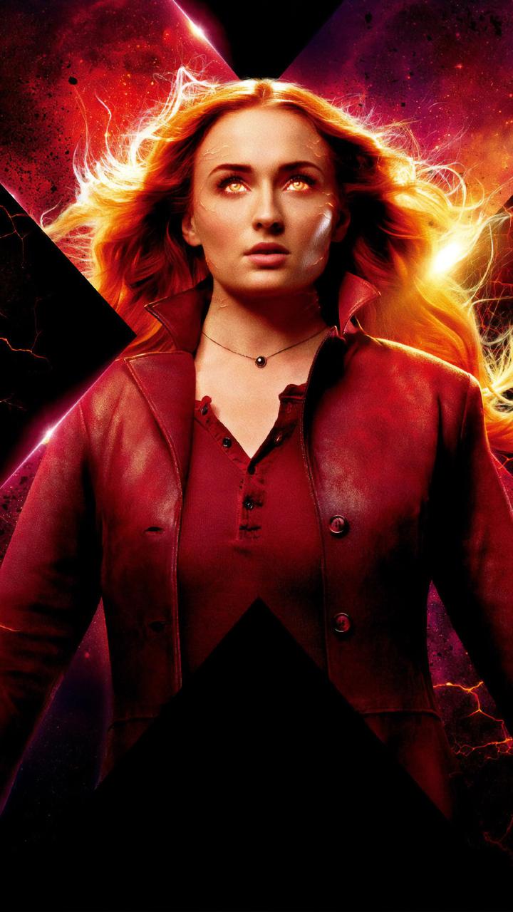 720x1280 Jean Grey X Men Dark Phoenix 4k Moto G, X Xperia Z Z3 Compact, Galaxy S Note II, Nexus HD 4k Wallpaper, Image, Background, Photo and Picture