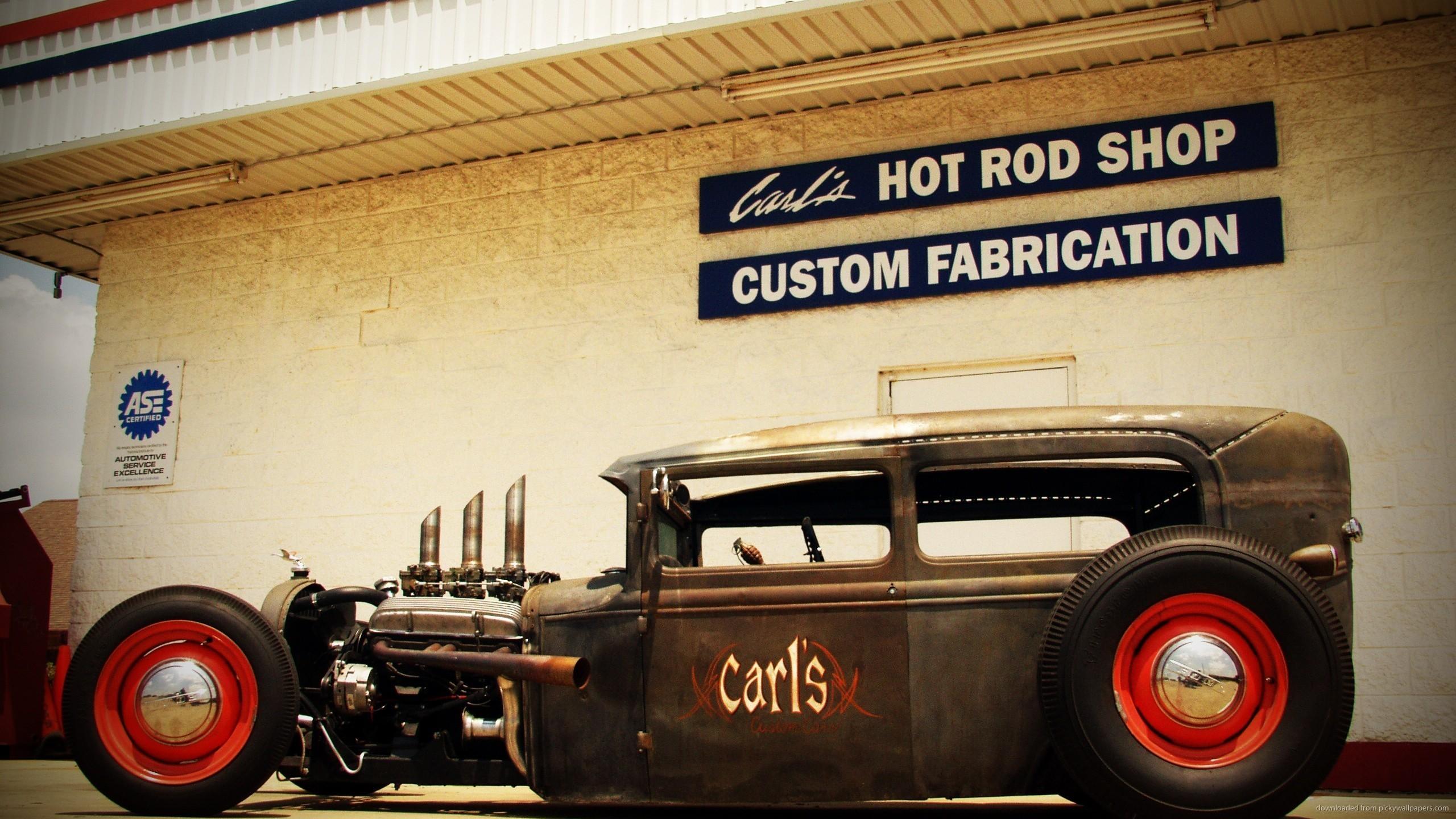 2560x1440 Rat Rod Wallpaper