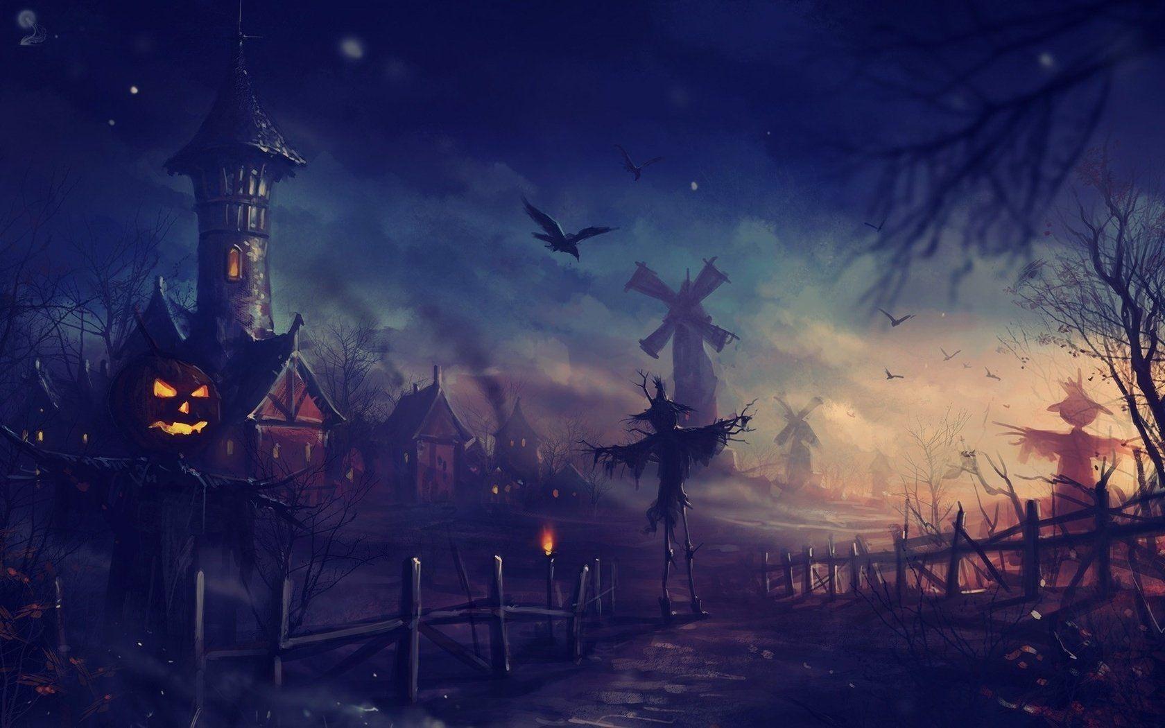 1680x1050 Halloween Wallpaper