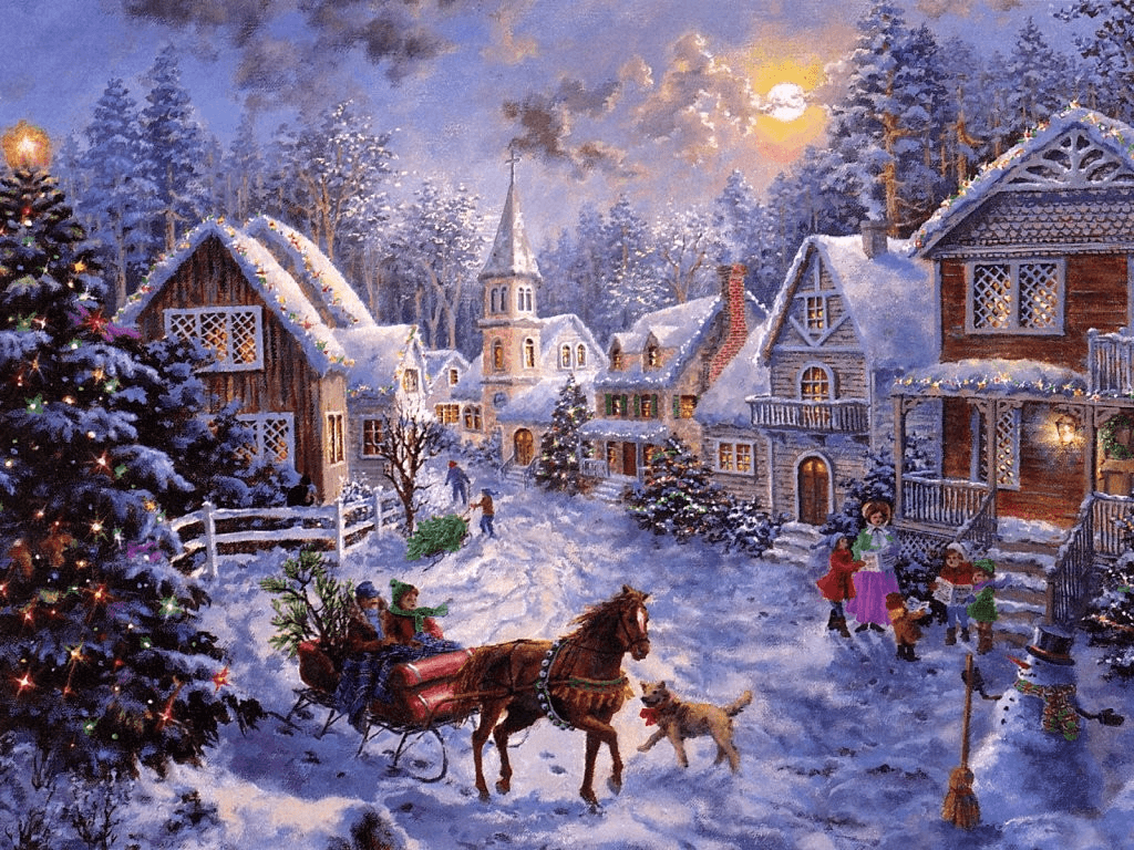 Magical Christmas Wallpapers - Top Free Magical Christmas Backgrounds ...