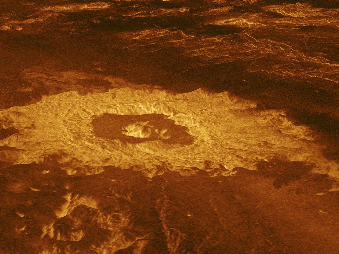 1110x831 What does the surface of Venus look like?