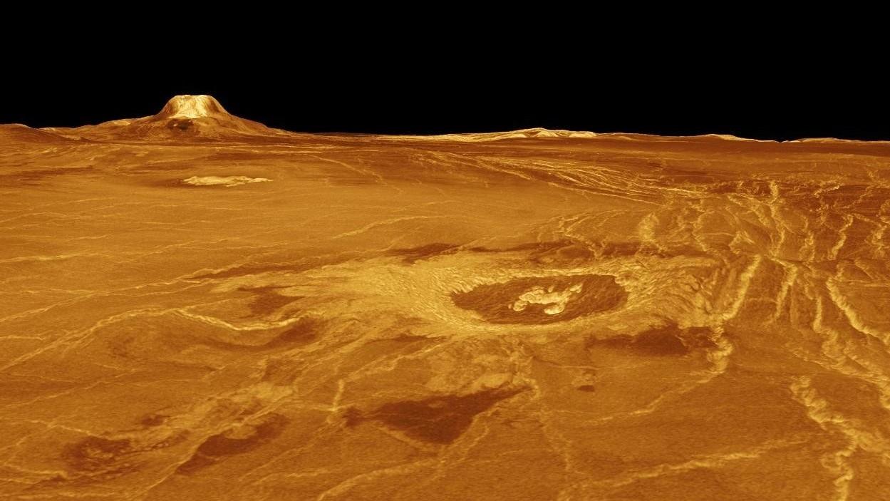 1249x703 Venus's surface from radar data. The Planetary Society
