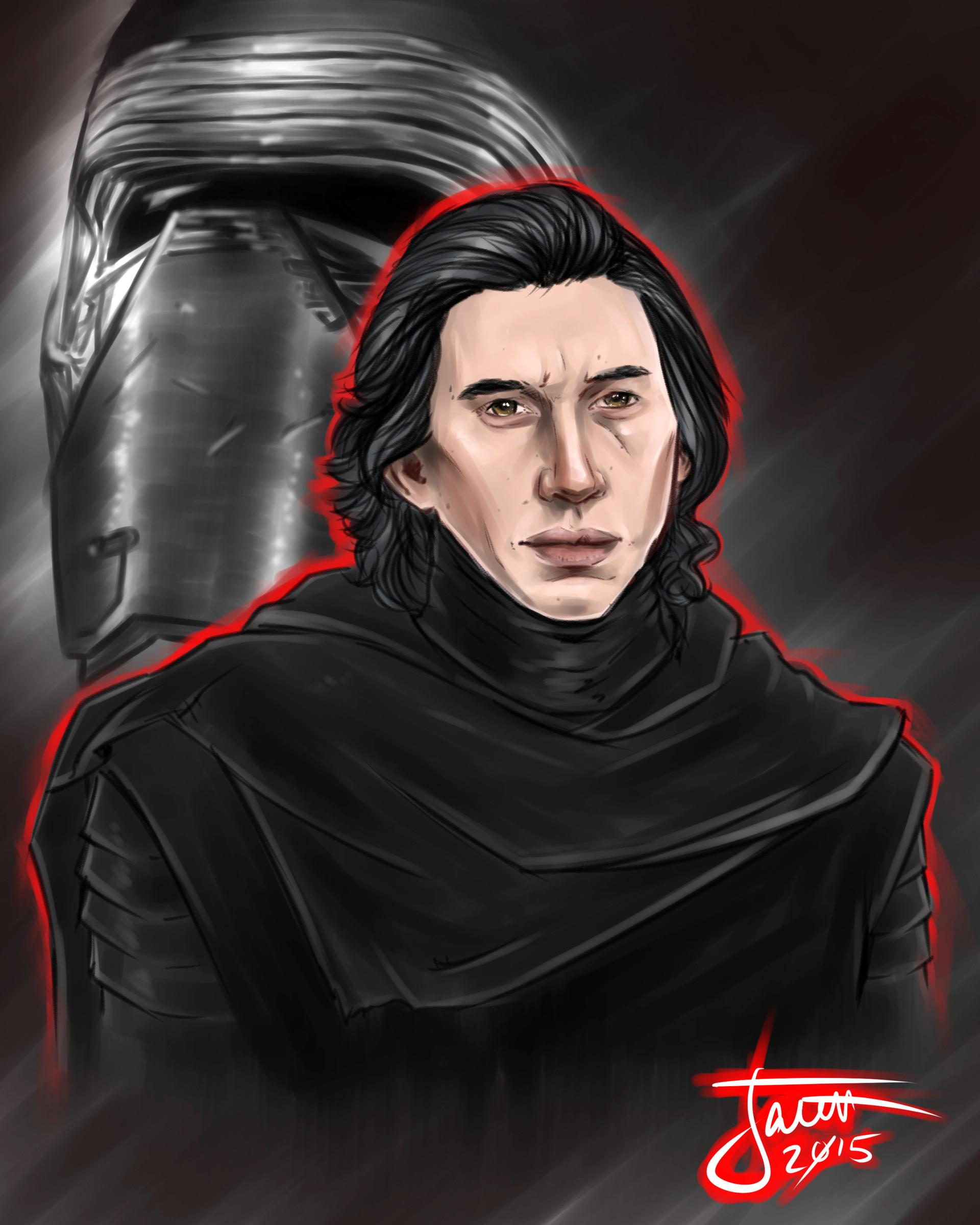 1920x2400 Star Wars, The Force Awakens Ren, unmasked