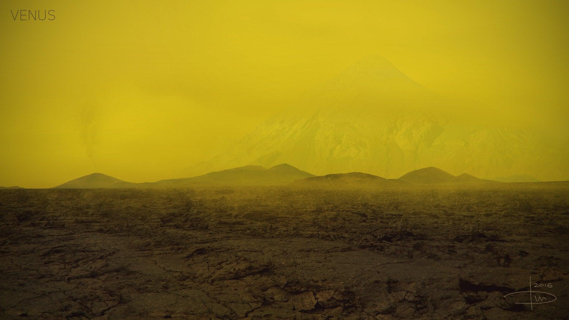 1920x1080 Petition To Make The Background Photo Of R MtF Into The Surface Of Venus