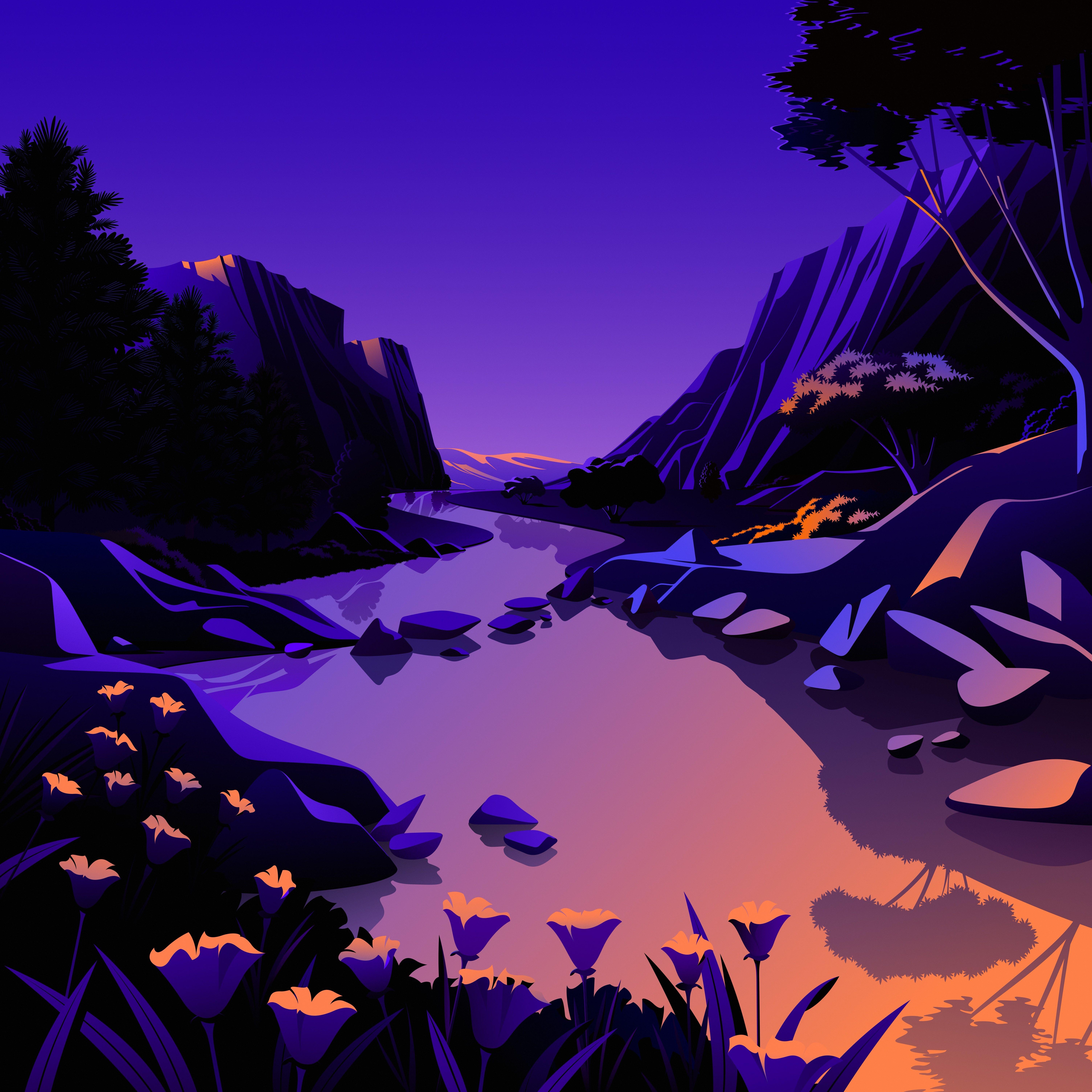 6016x6016 Get the macOS Big Sur Default Wallpaper