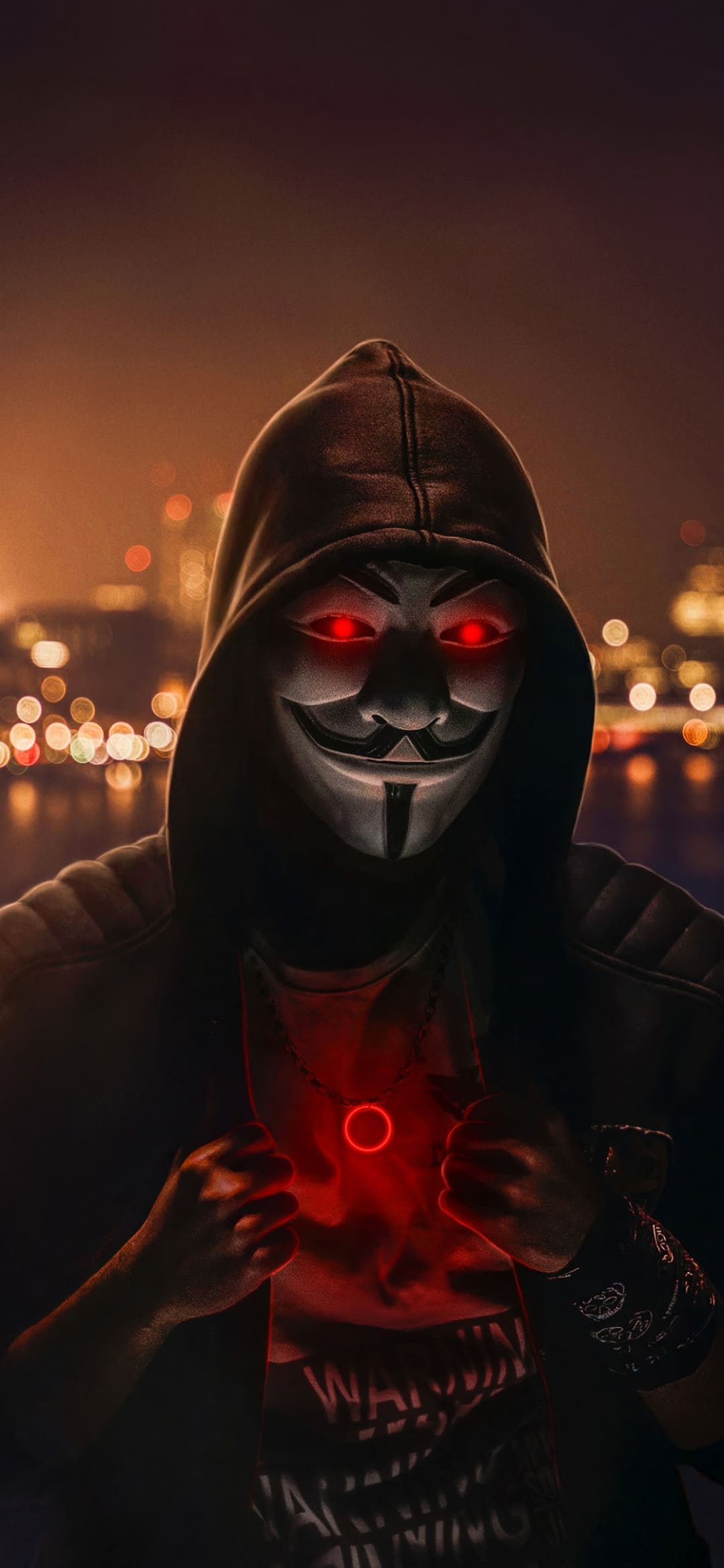 1080x2340 Anonymous iPhone Wallpaper { 4k & HD }