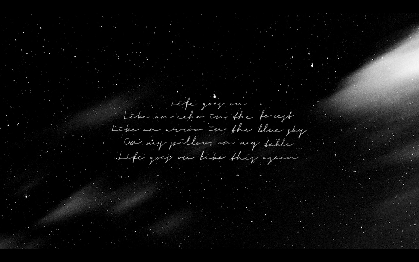 1440x900 Life Goes ON. Desktop wallpaper, Bts wallpaper lyrics, Bts wallpaper desktop