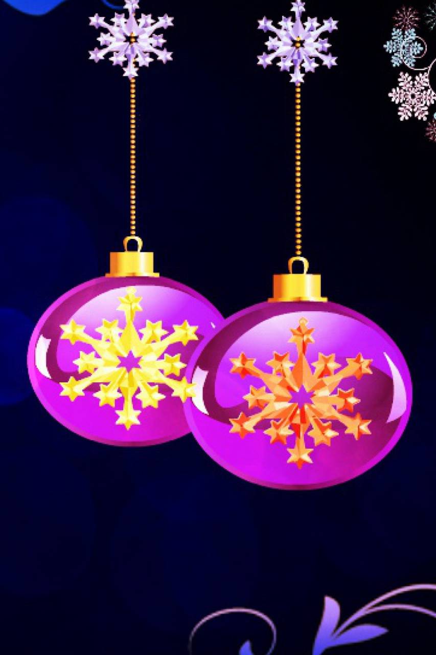 853x1280 Magical Christmas Wallpaper