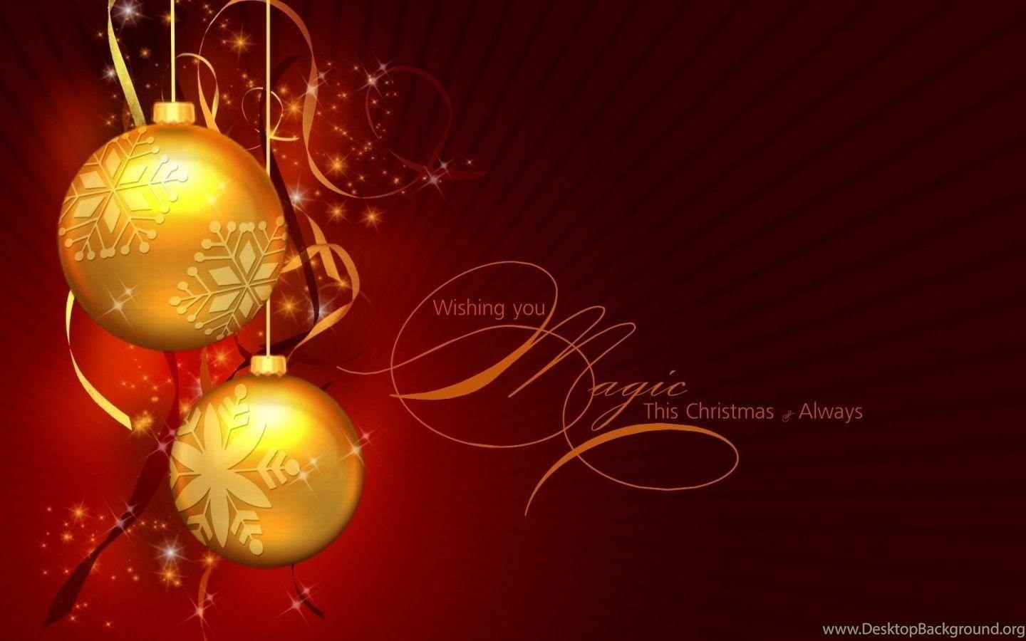 1440x900 Wishing You Magical Christmas HD Wallpaper Free Desktop