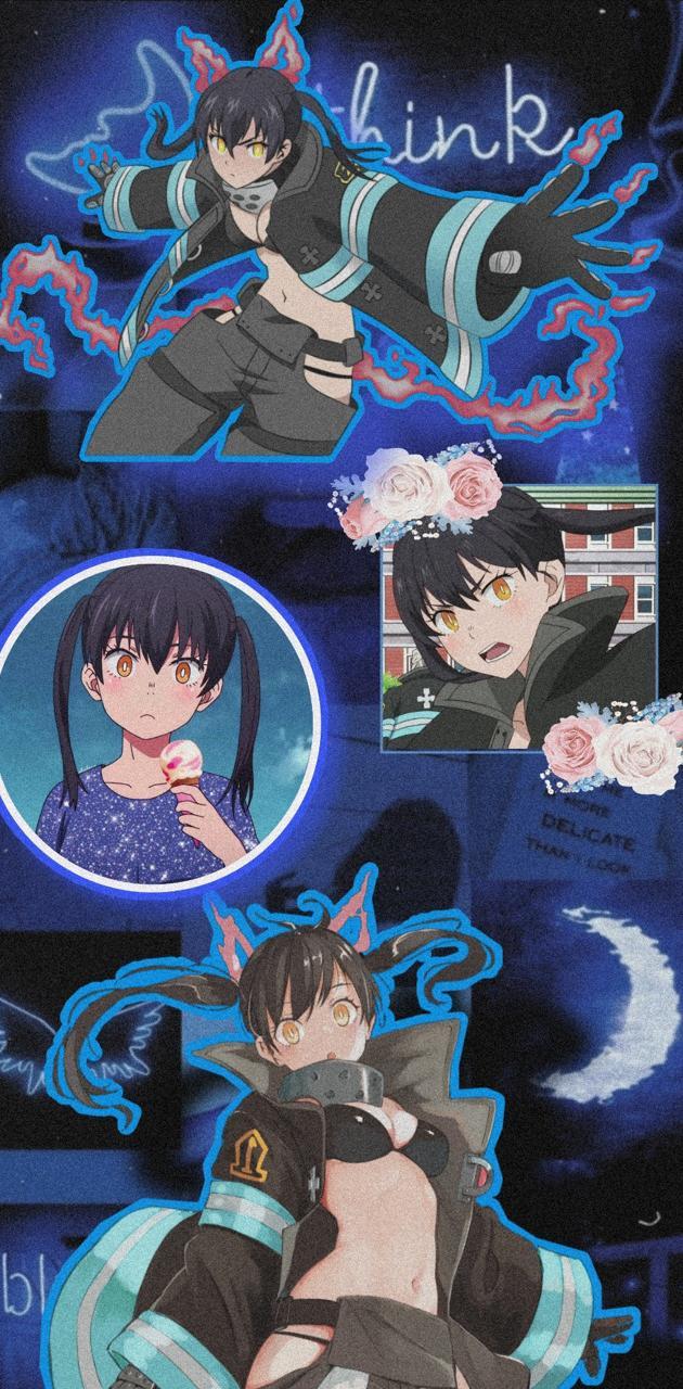 630x1280 Tamaki Fire Force wallpaper
