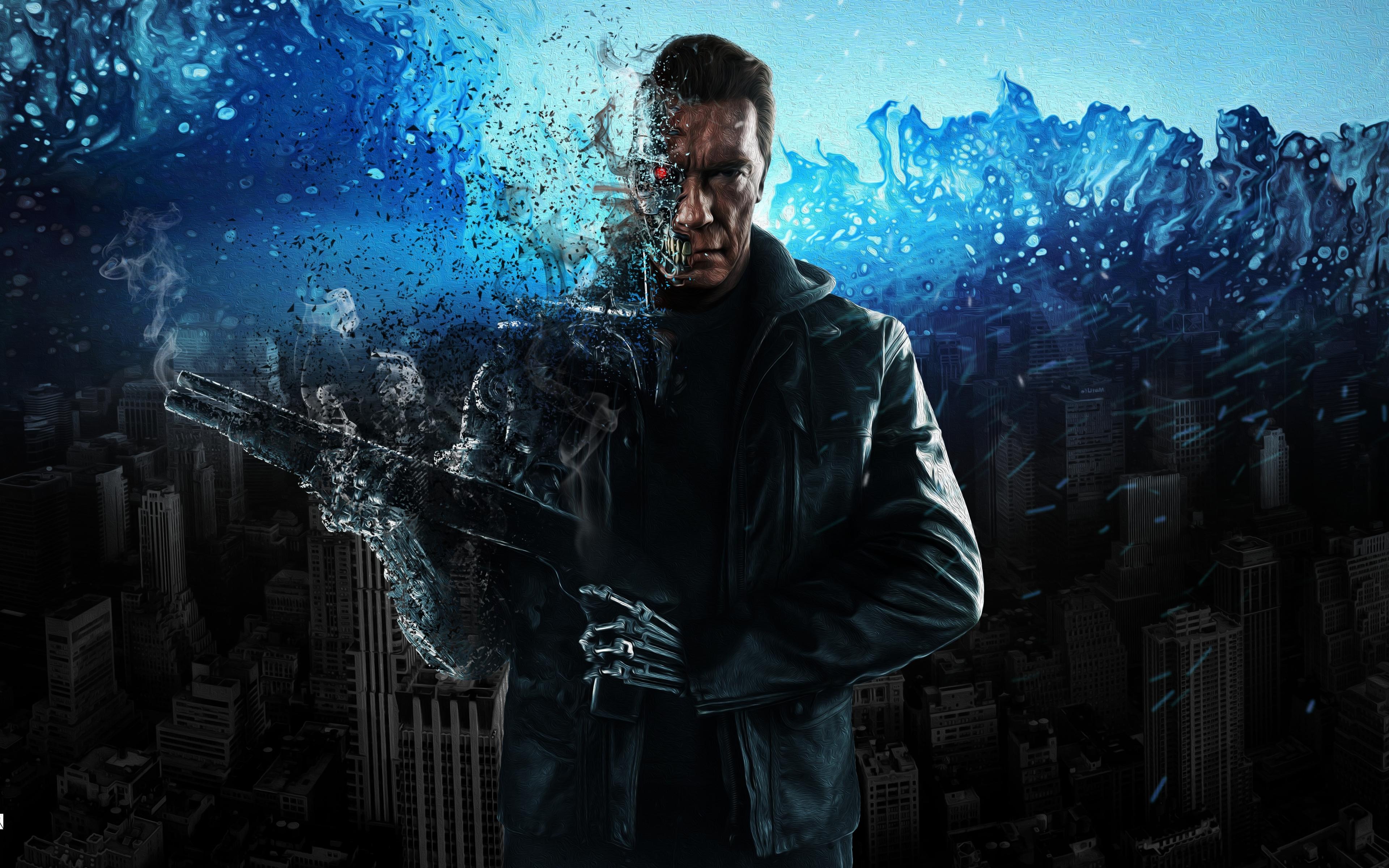 3840x2400 Download 3840x2400 movie, the terminator, arnold, art 4k wallpaper, 4k, ultra HD 16:10 wallpaper, 3840x2400 HD image, background, 26539