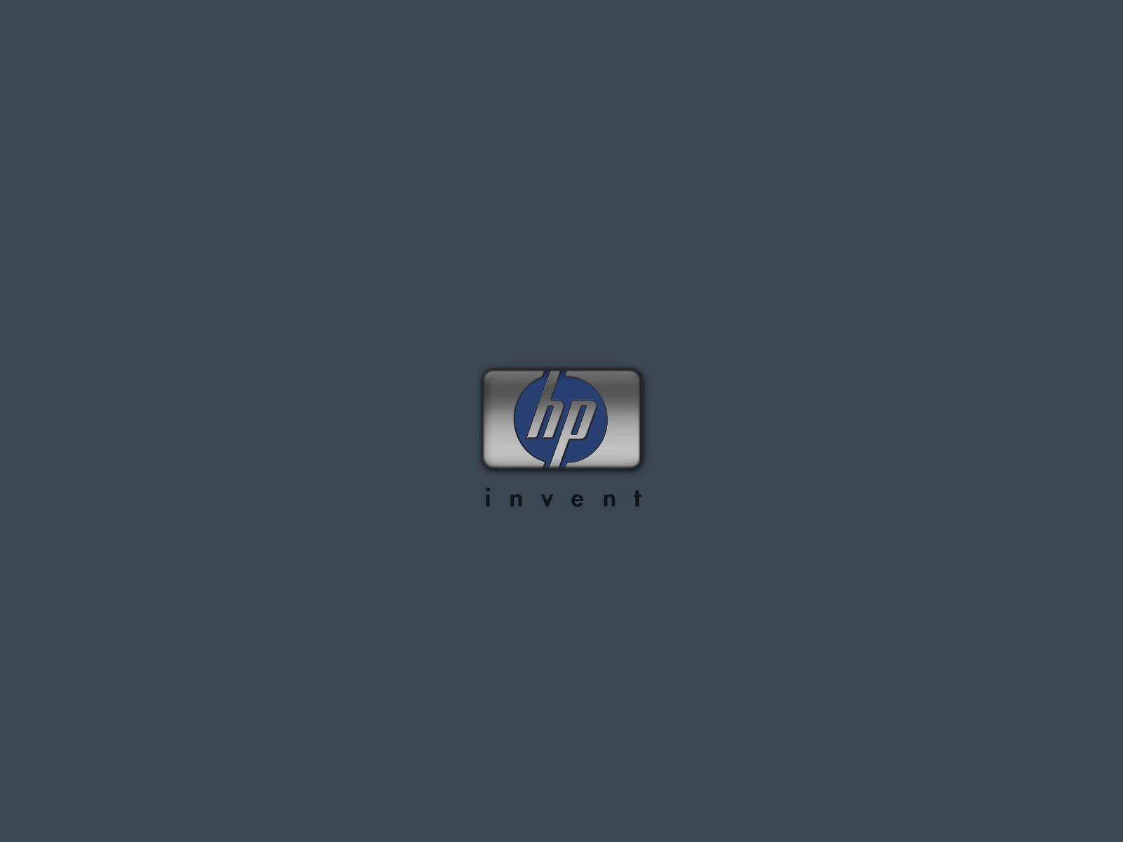 hp logosu siyah arka plan