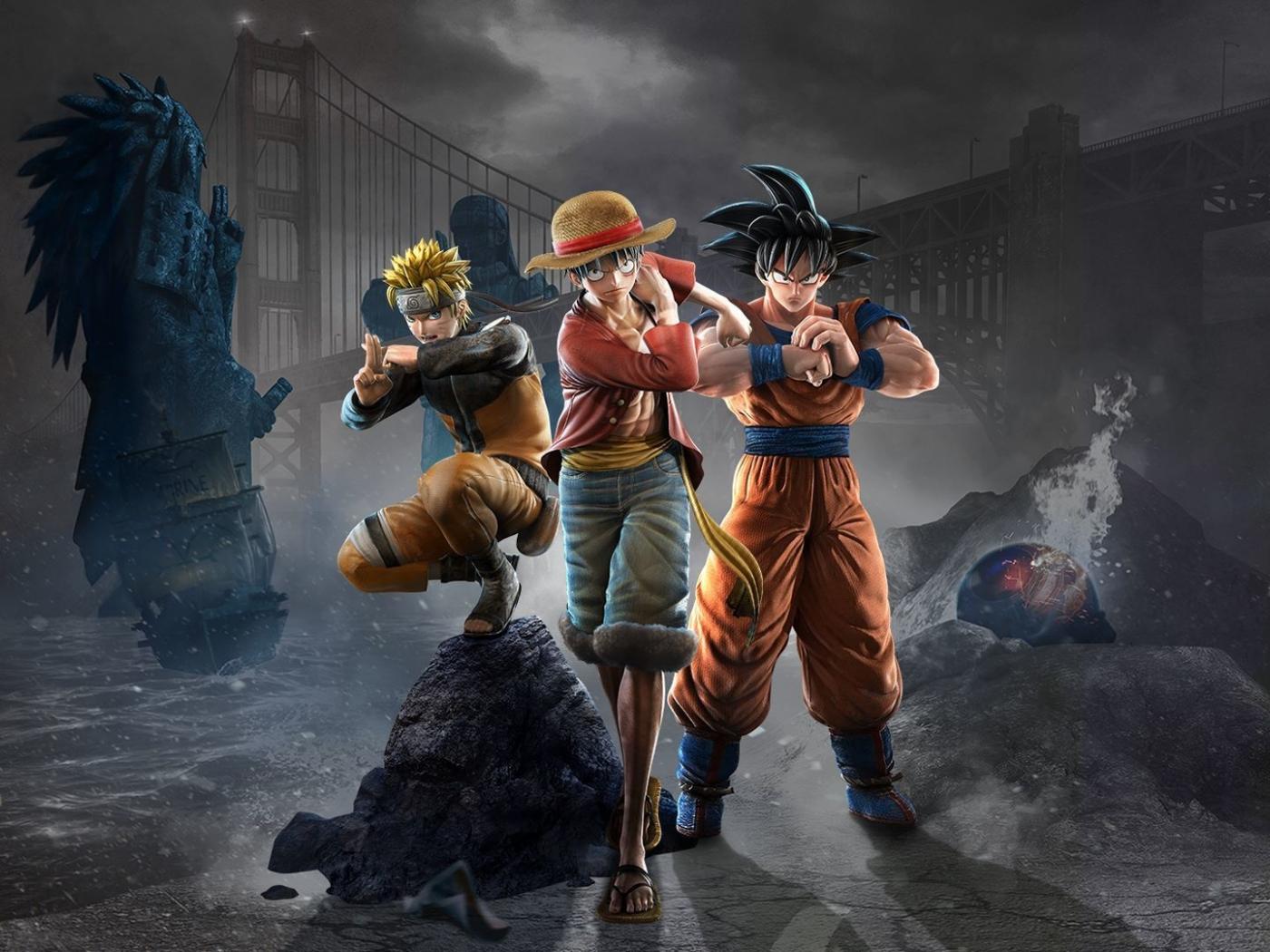 1400x1050 Download anime, jump force, naruto, dragon ball, one piece, video game 1400x1050 wallpaper, standard 4:3 fullscreen 1400x1050 HD image, background, 19058
