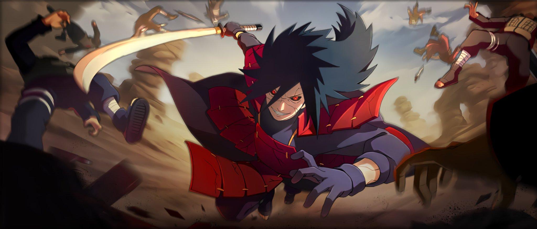 2048x874 Maxiuchiha22 Mobile UPDATE Madara Uchiha (Edo Tensei) Wallpaper + PNG