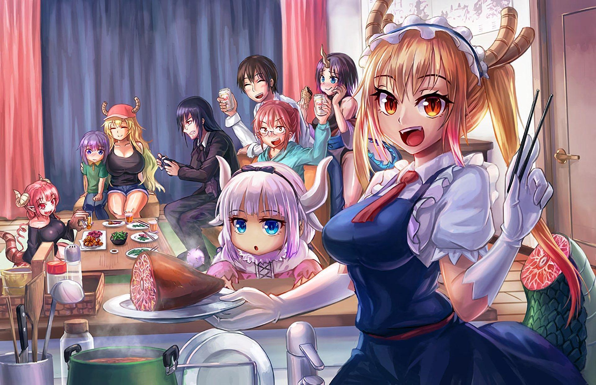 1920x1242 Miss Kobayashi's Dragon Maid Wallpaper
