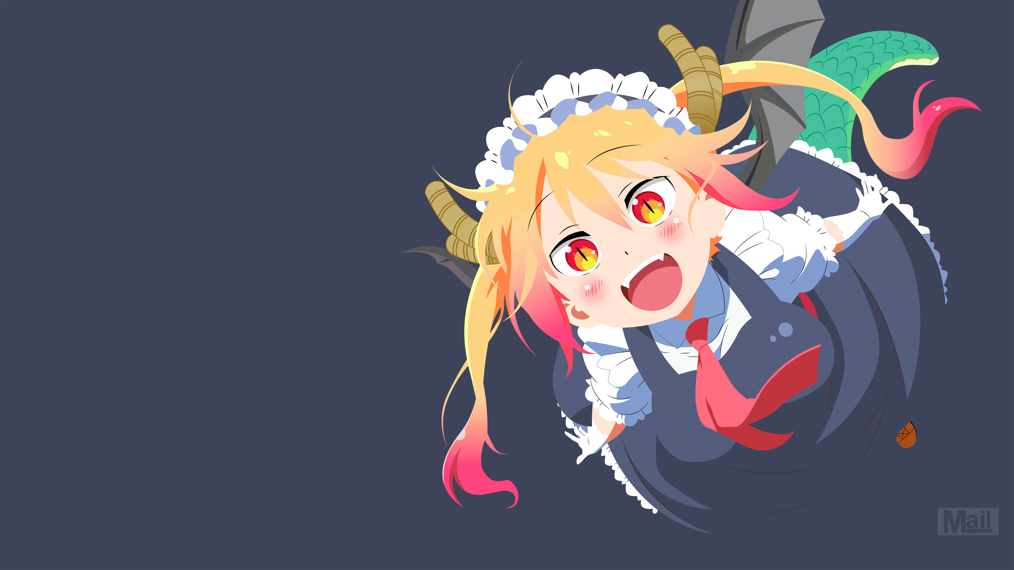 3840x2160 4K Miss Kobayashi's Dragon Maid Wallpaper and Background Image