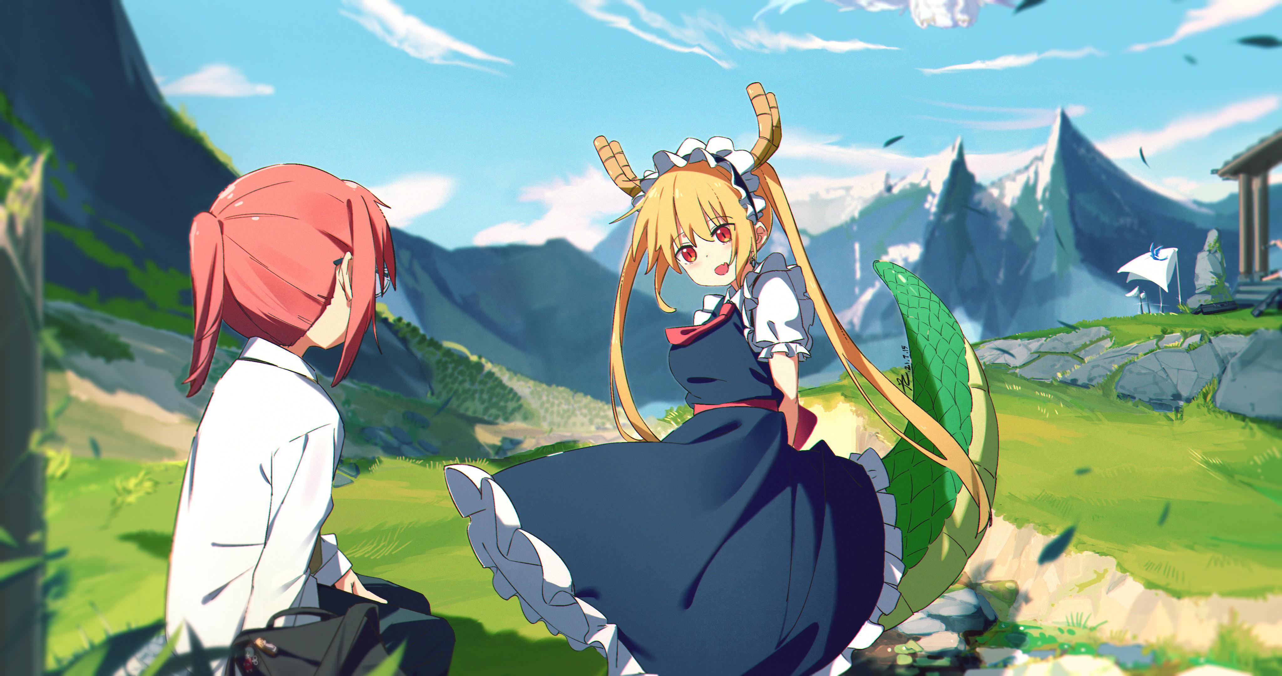 4096x2160 Miss Kobayashi's Dragon Maid 4k Ultra HD Wallpaper
