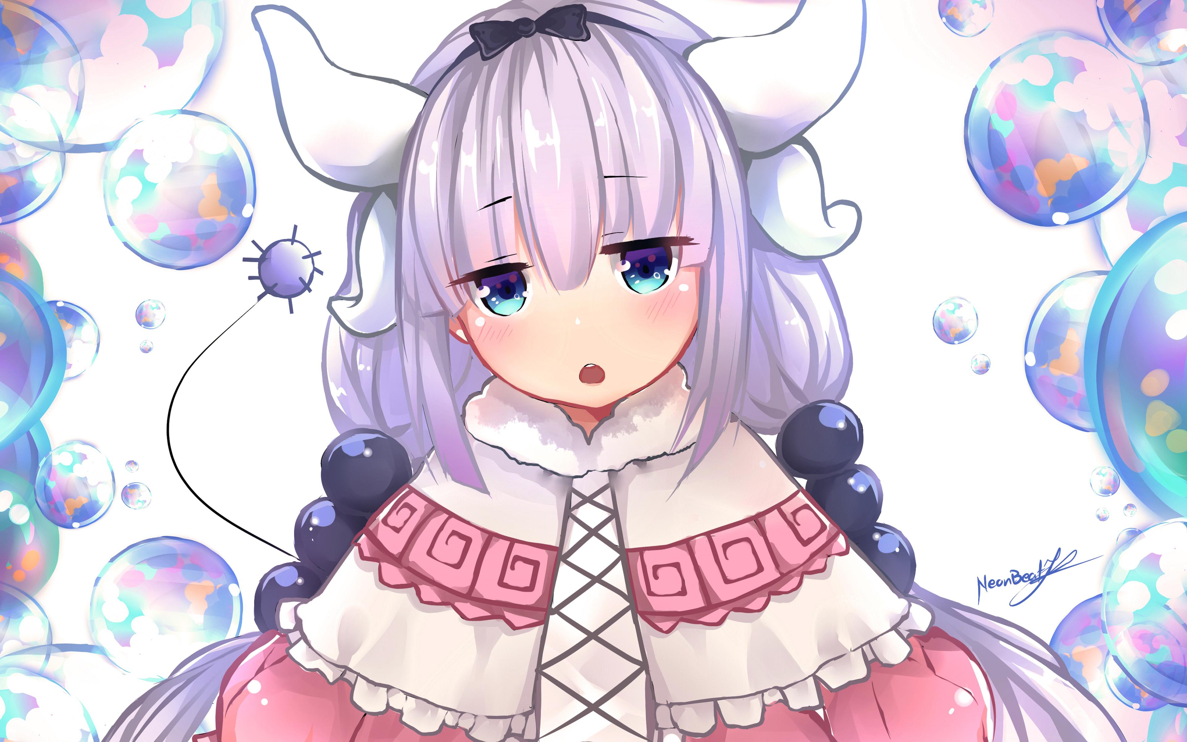 3840x2400 Download Wallpaper Kanna Kamui, 4k, Manga, Kobayashi San Chi No Maid Dragon, Kanna Kobayashi For Desktop With Resolution 3840x2400. High Quality HD Picture Wallpaper