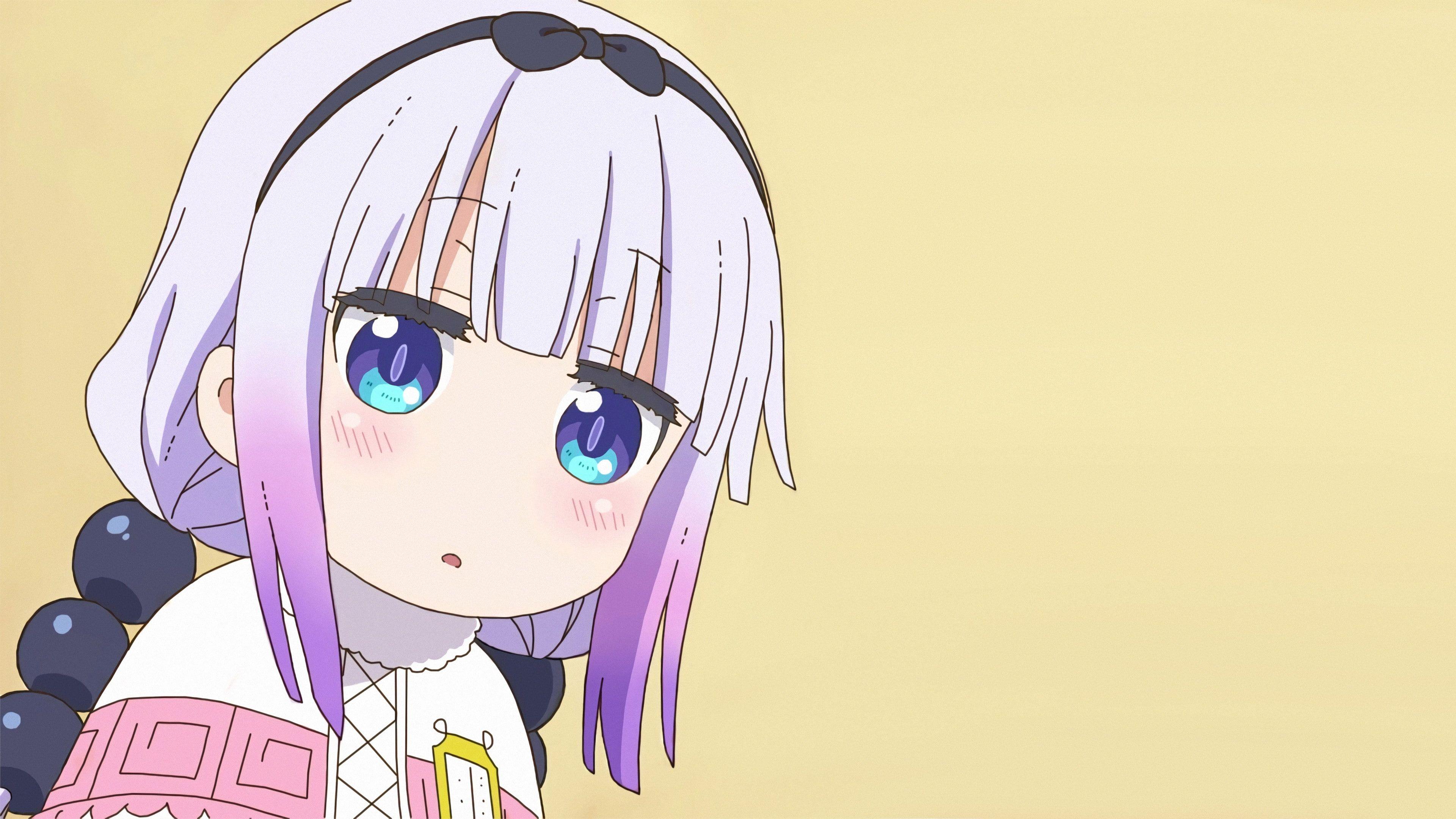 3840x2160 HD Wallpaper: Kanna Kamui (Kobayashi San Chi No Maid Dragon), Anime Girls