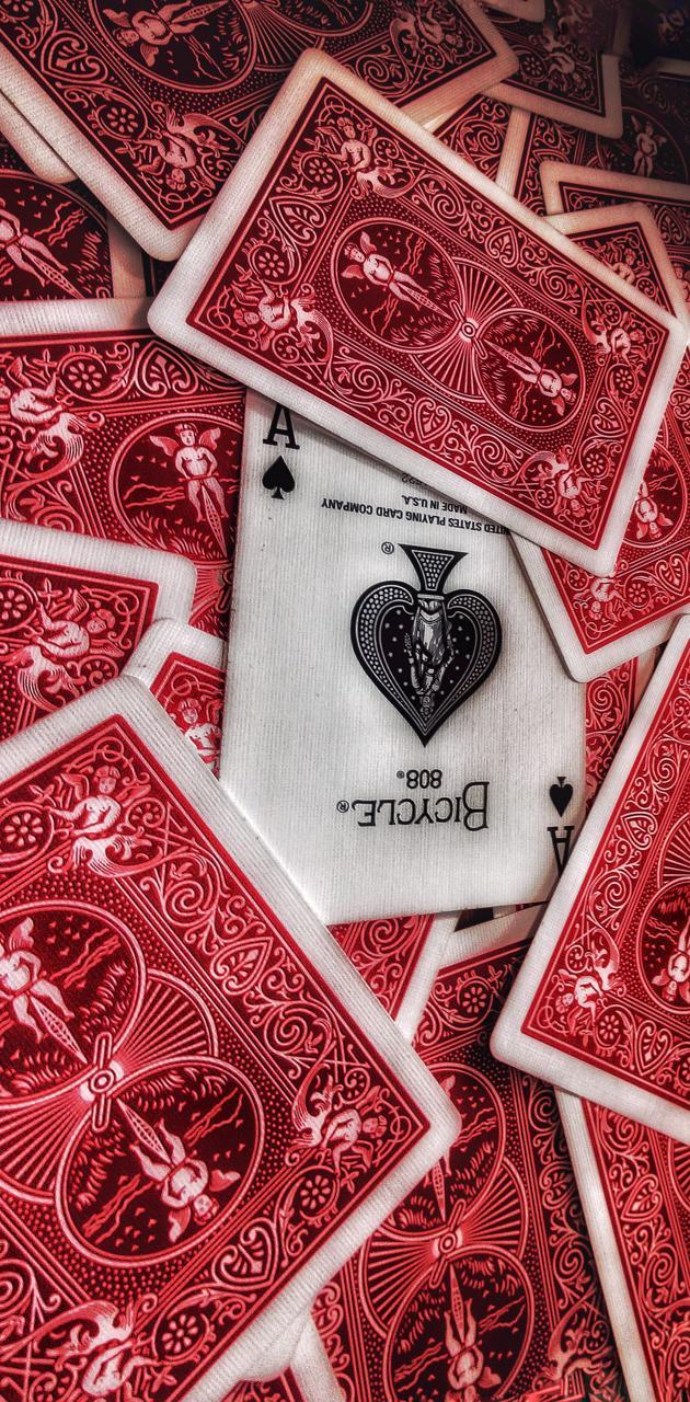 630x1280 Bicycle cards wallpaper
