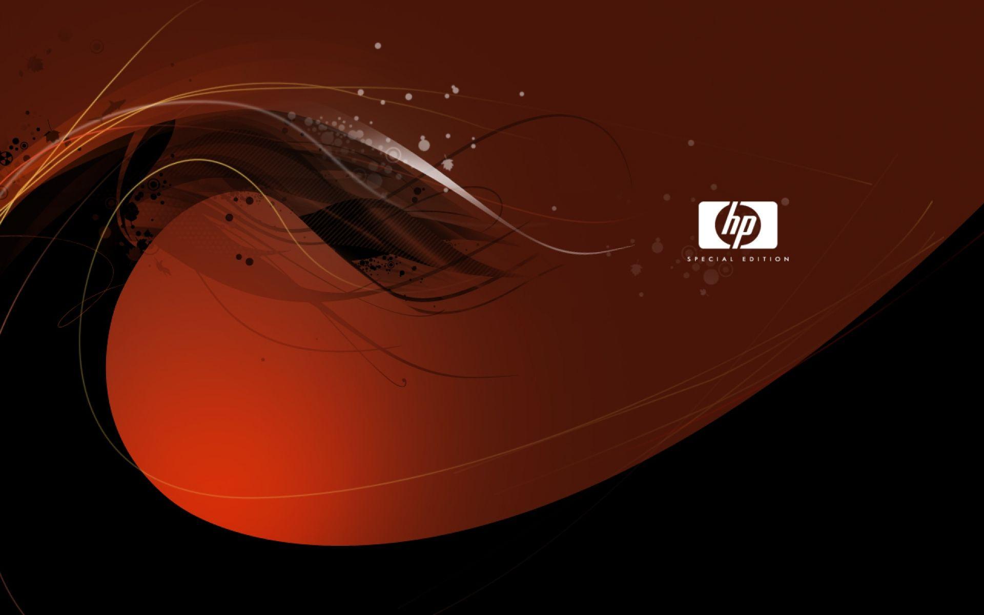 1920x1200 Organic Red HP Background
