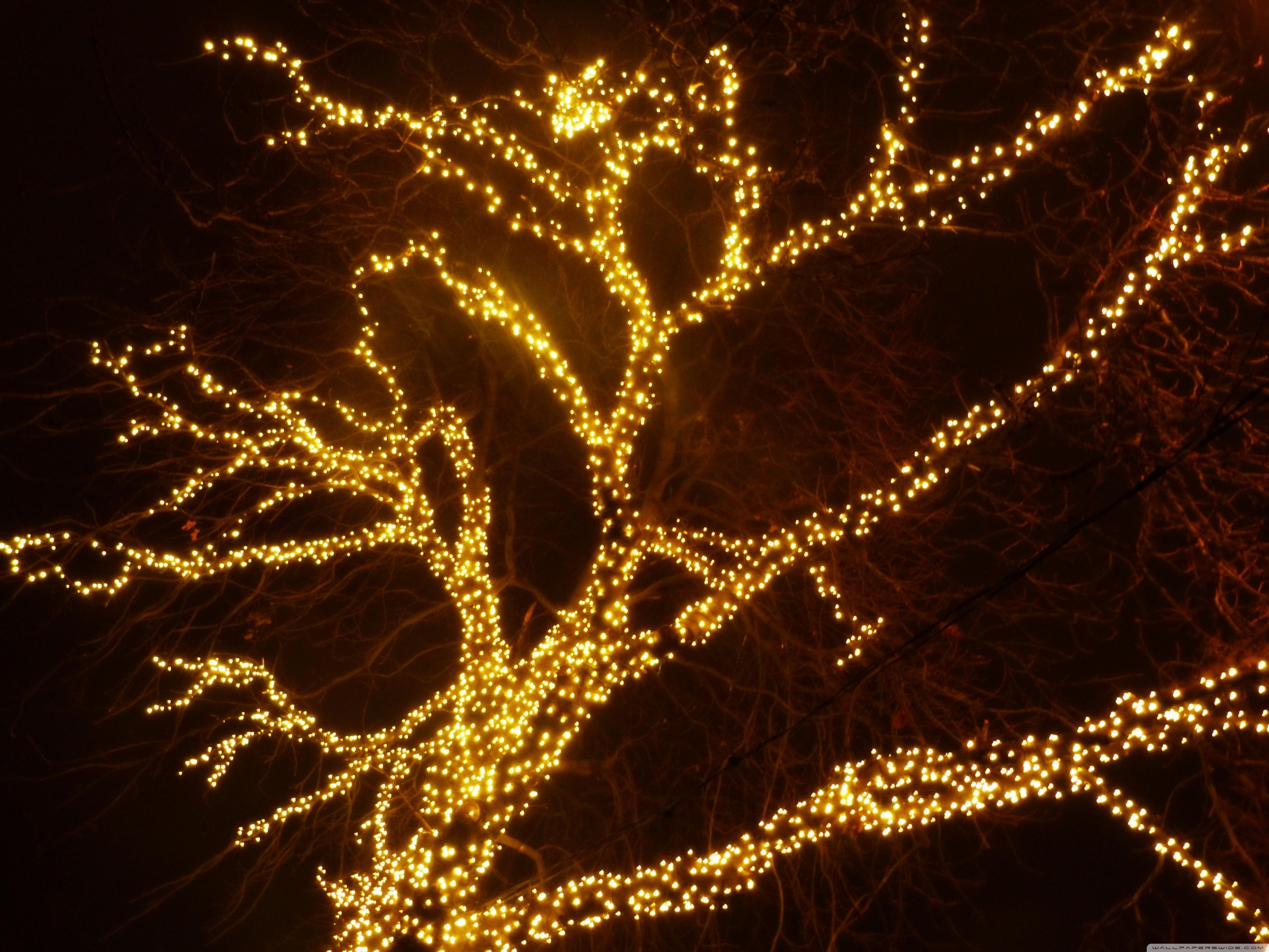 4096x3072 Christmas lights in Budapest Hungary Ultra HD Desktop Background Wallpaper for
