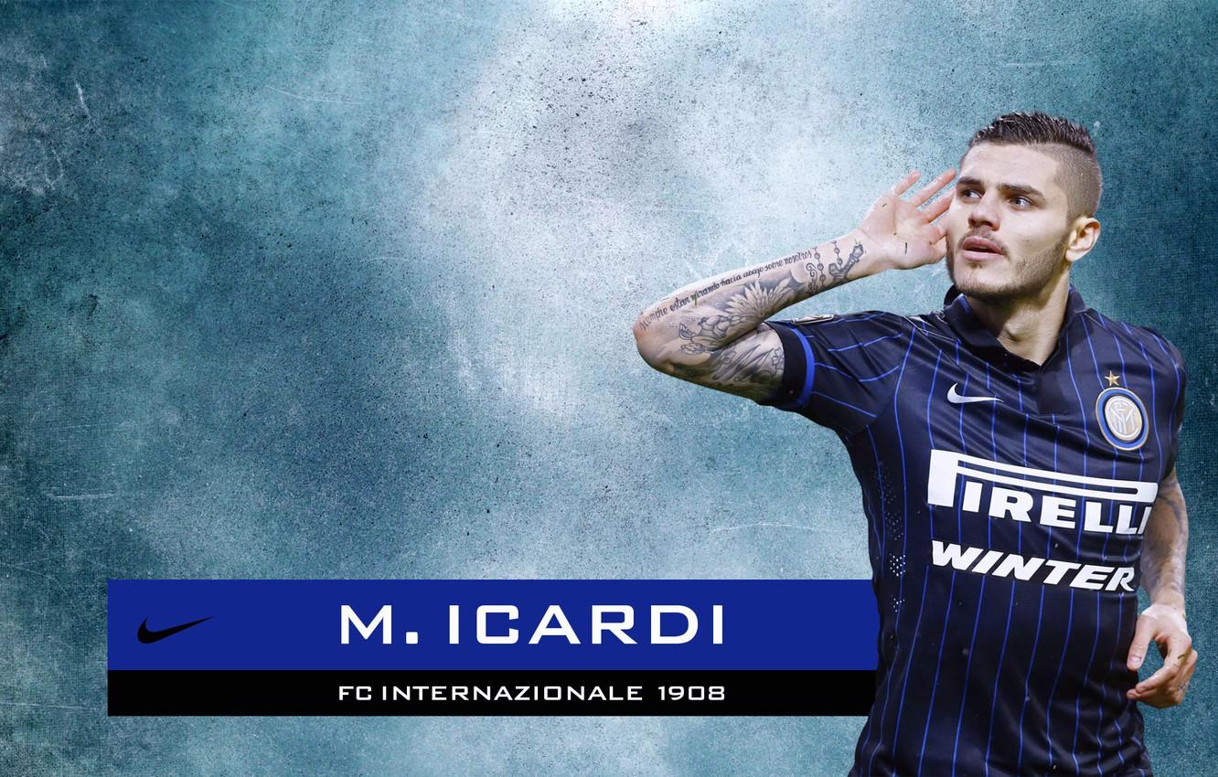 1332x850 Wallpaper Inter, Inter, International, Player, Icardi, Mauro Icardi image for desktop, section спорт
