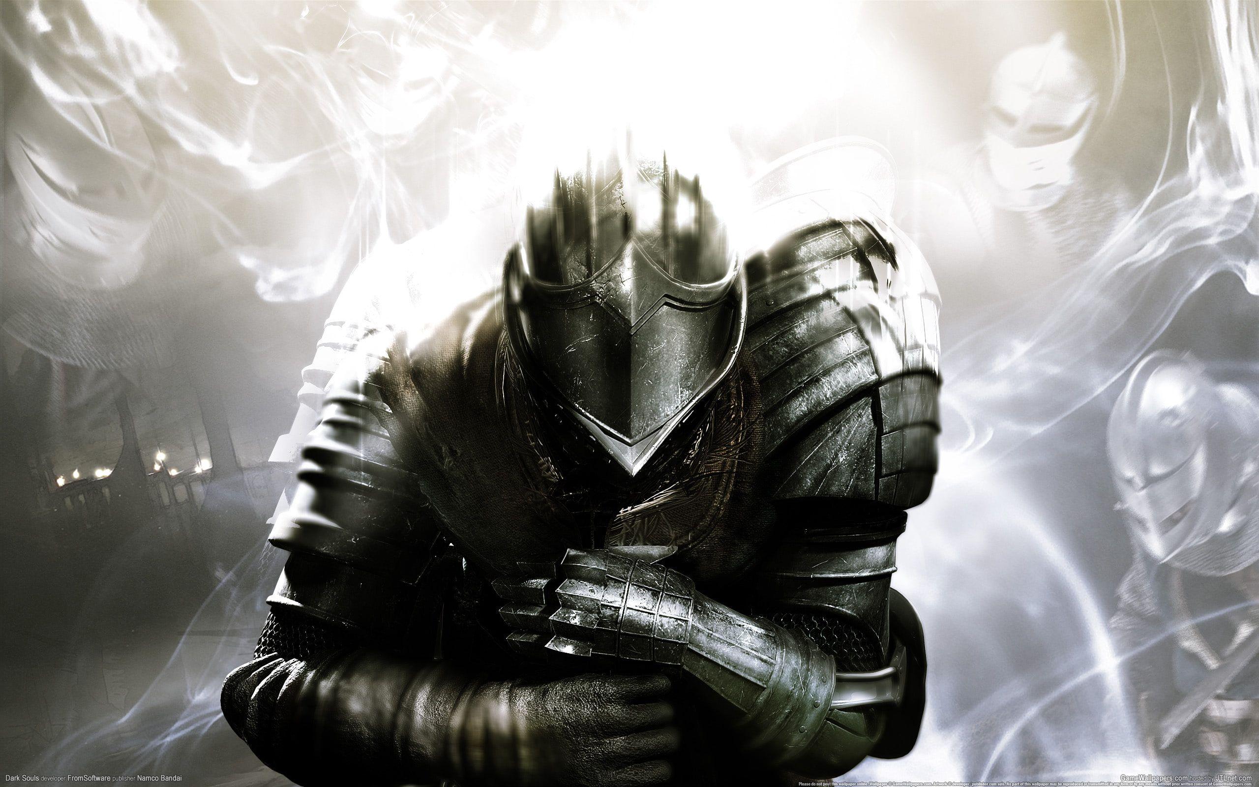 2560x1600 HD wallpaper: Medieval Sword Knight Dark Souls HD, game application, video games