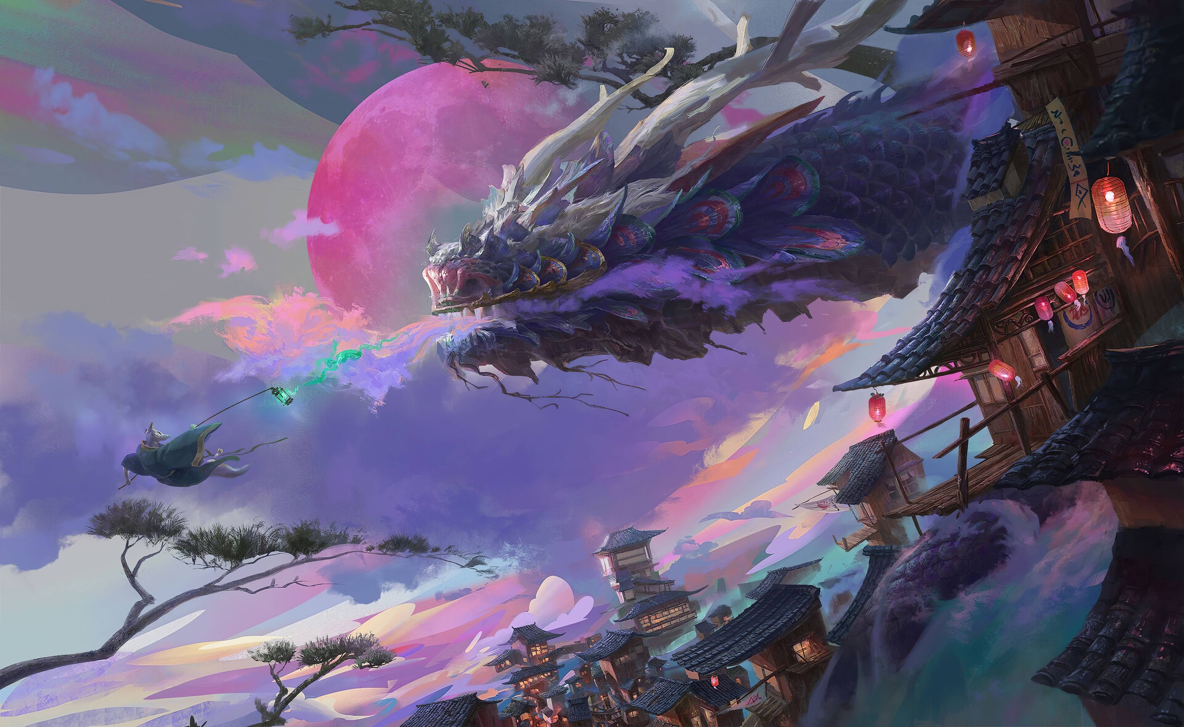 Sleeping Dragon Wallpapers - Top Free Sleeping Dragon Backgrounds ...