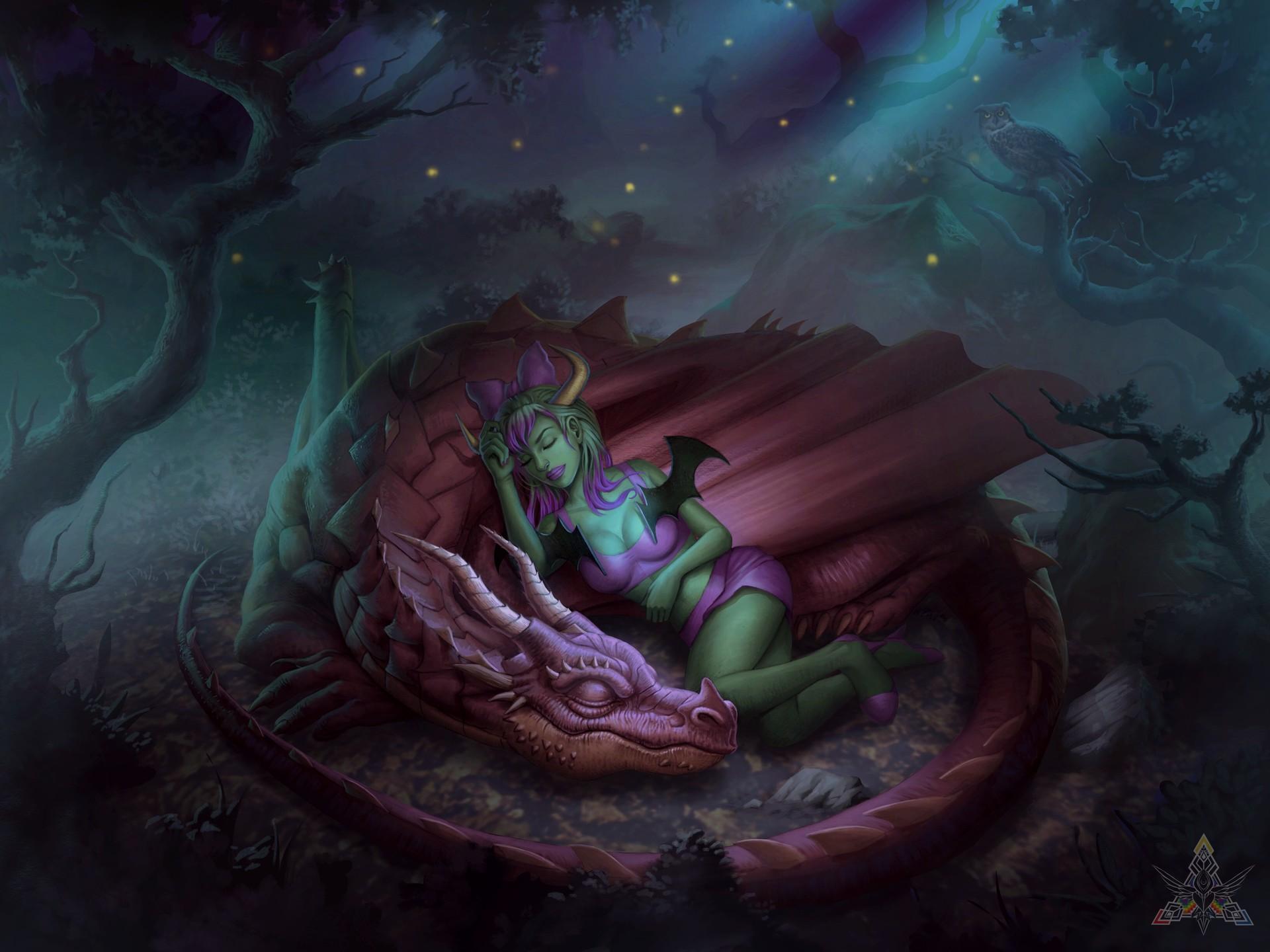 1920x1440 Sleeping Dragon