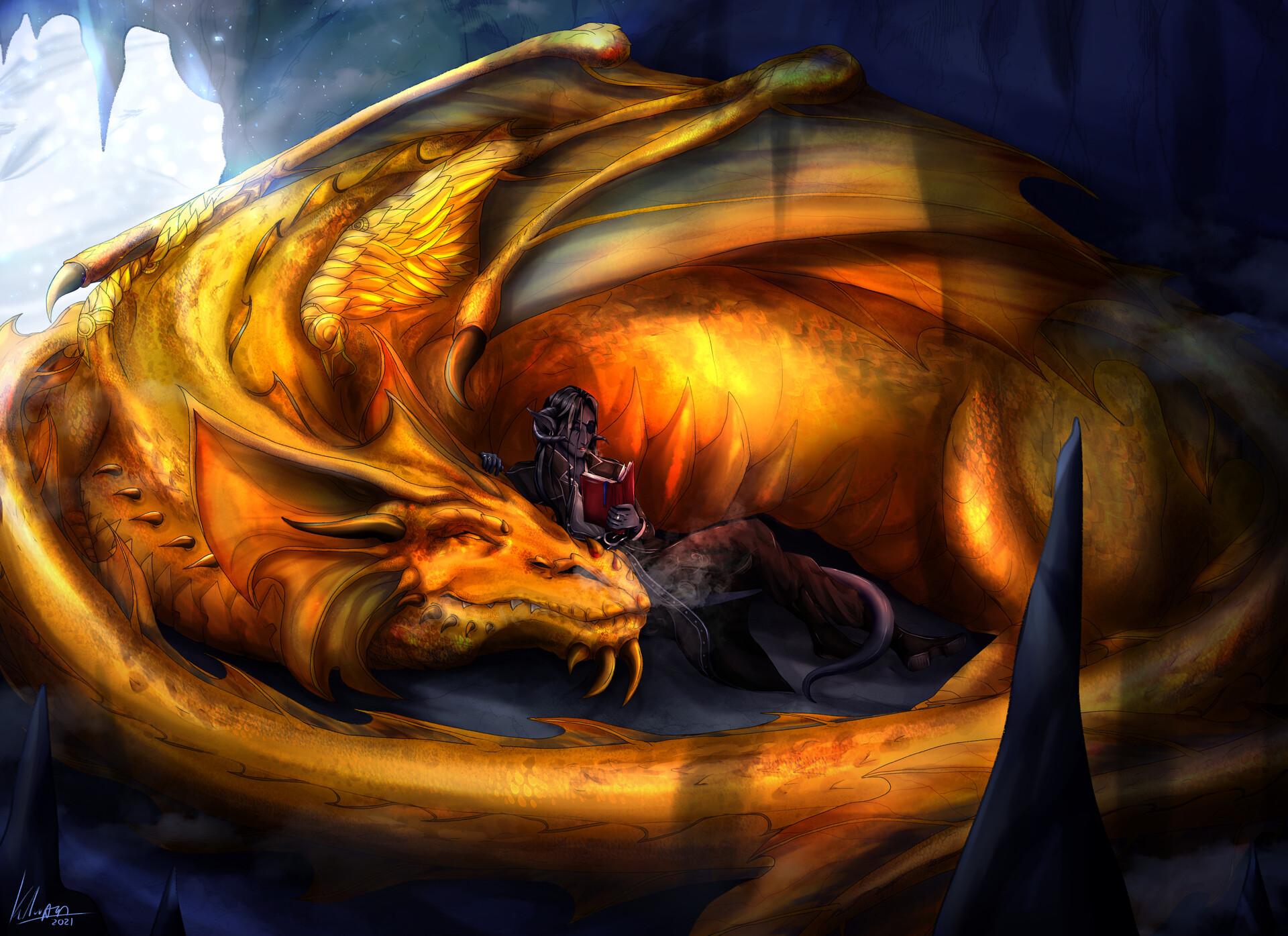 sleeping dragon by FasterHarderWesker on DeviantArt  Dragon illustration Dragon  sketch Dragon drawing