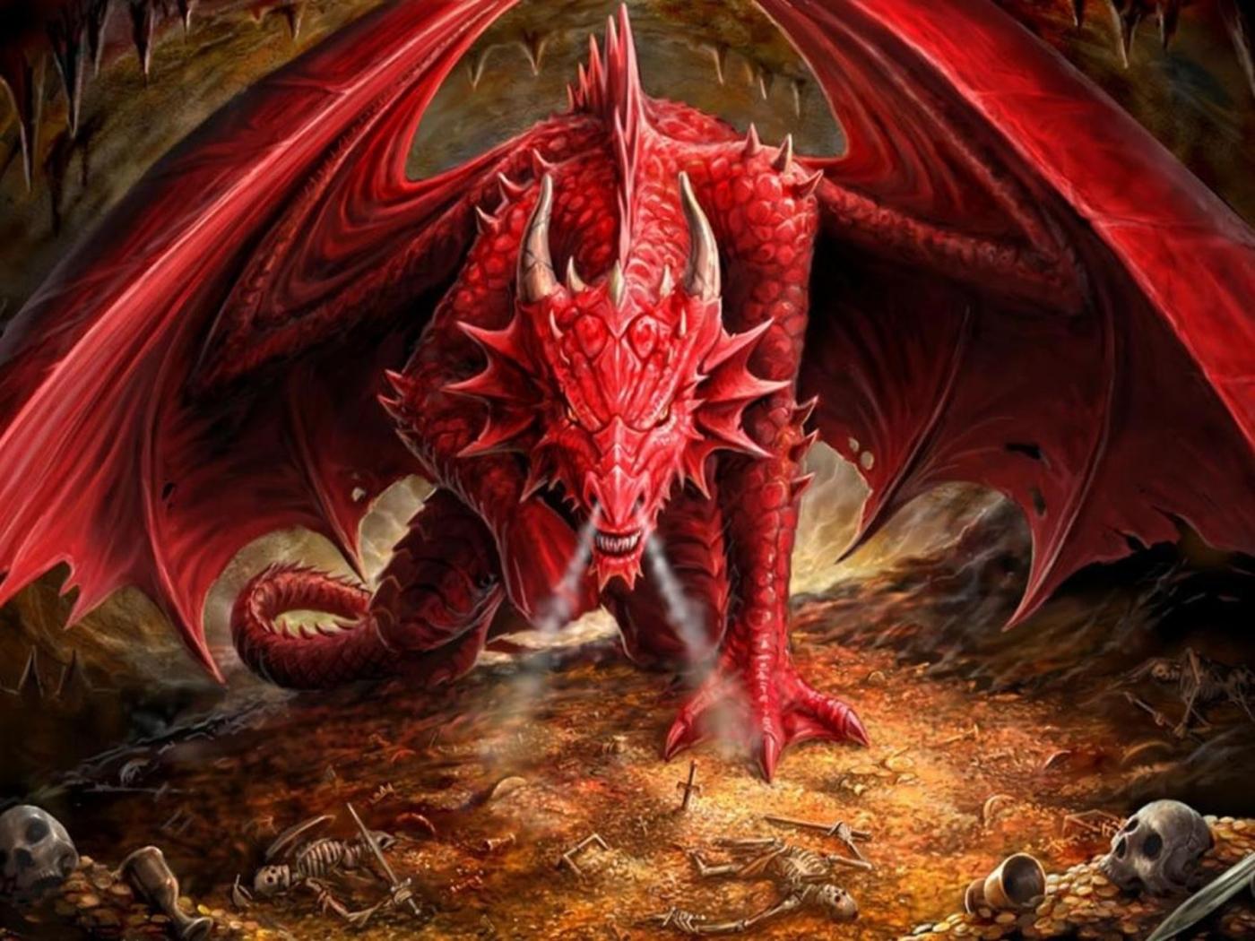 1400x1050 Mobile wallpaper: Dragons, Fantasy, 37200 download the picture for free