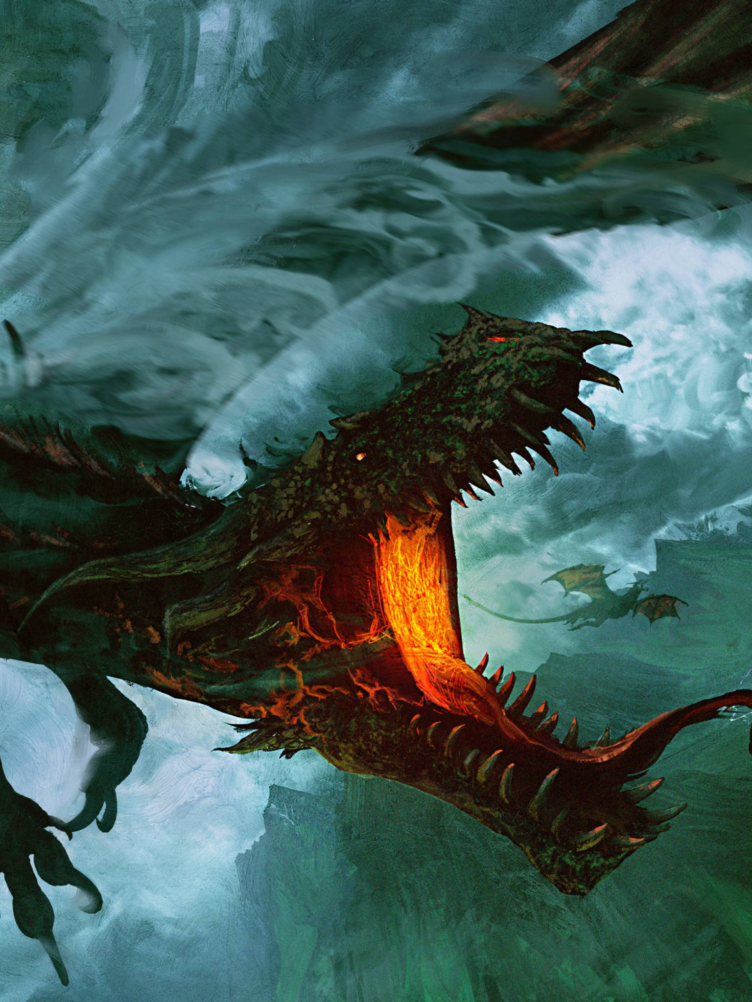 1536x2048 Ancalagon Dragon 1536x2048 Resolution Wallpaper, HD Movies 4K Wallpaper, Image, Photo and Background