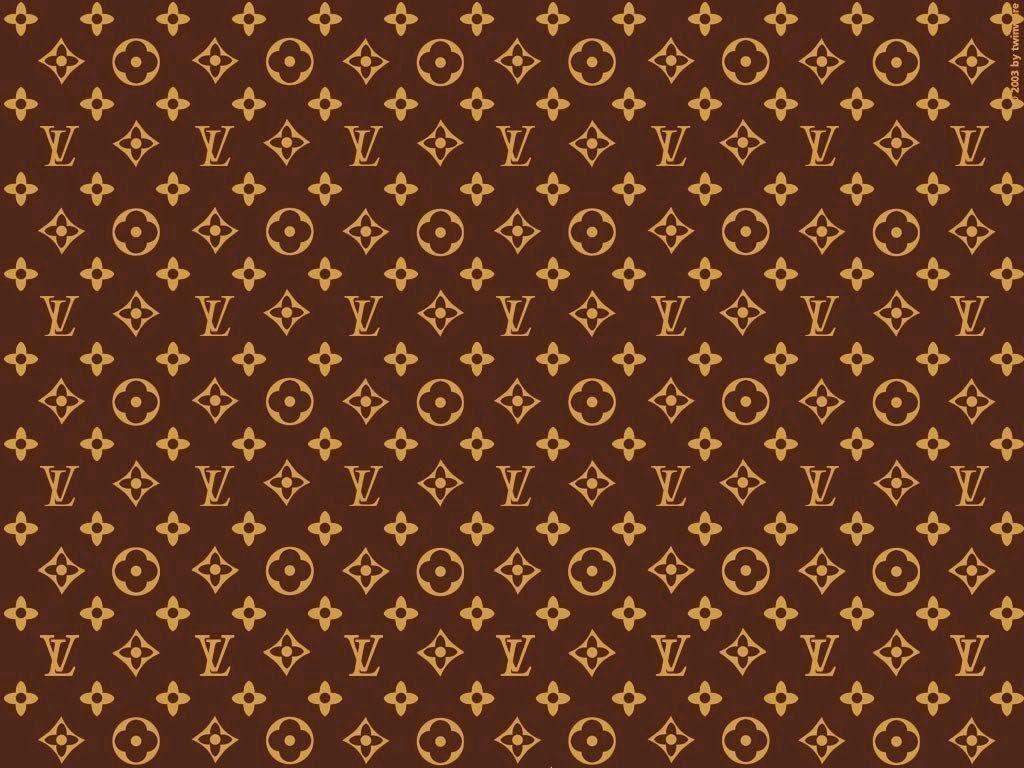 Download Orange Aesthetic Louis Vuitton Phone Wallpaper