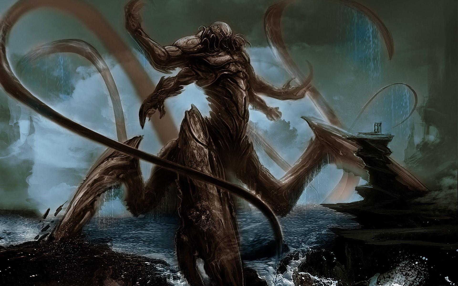 1920x1200 Kraken Wallpaper