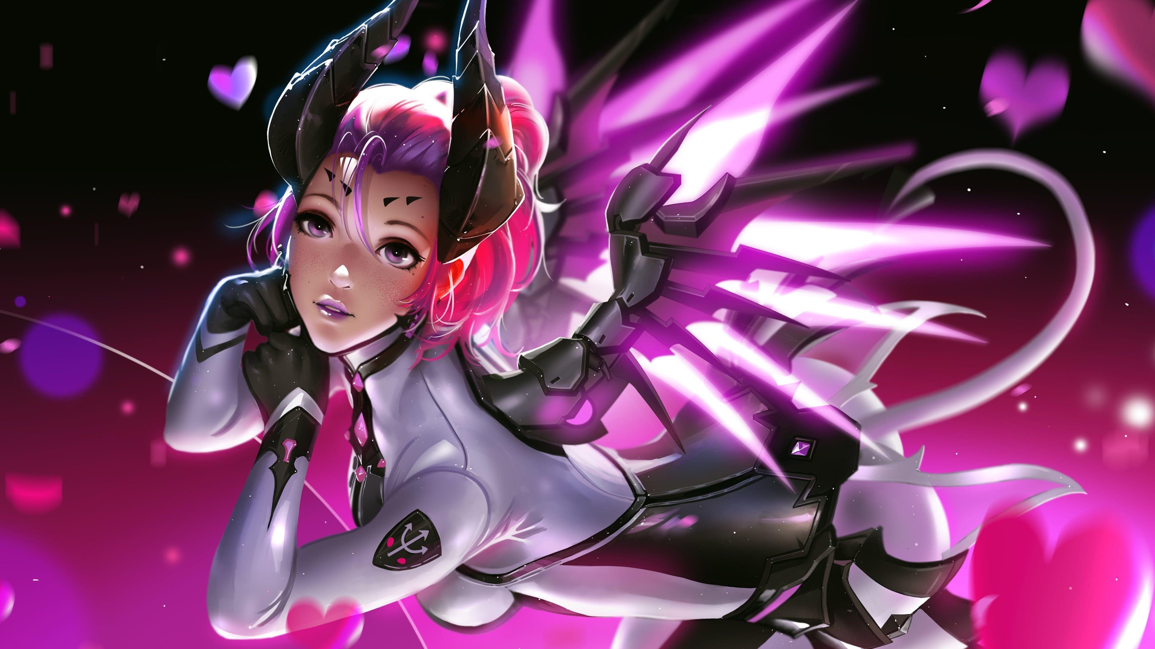 3840x2160 Girly Gamer Wallpaper