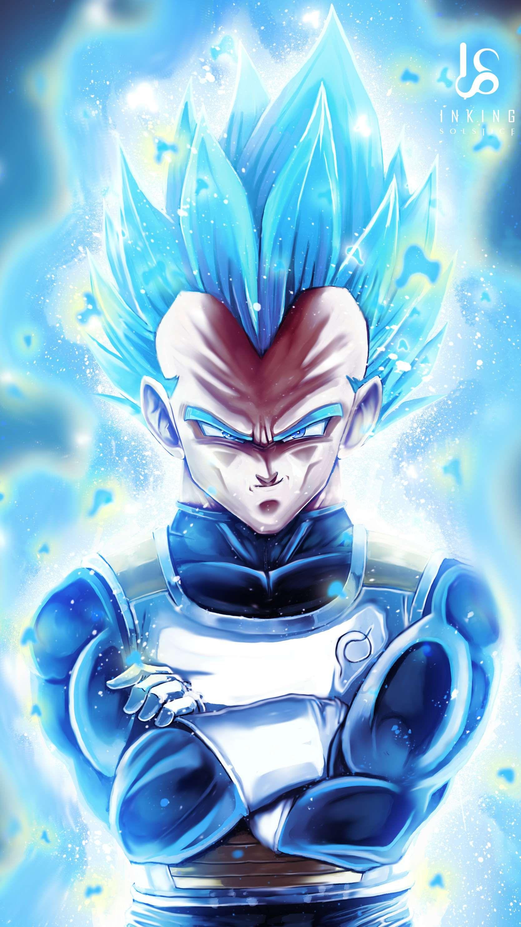 1669x2967 Dragon Ball Super Saiyan Blue Vegeta 4k Live Wallpaper