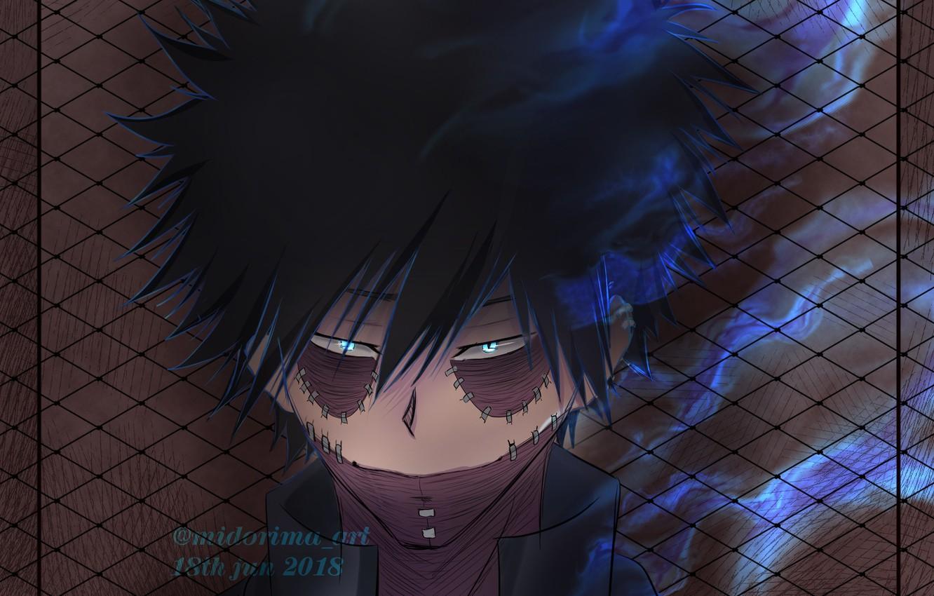 1332x850 Wallpaper look, guy, Boku no Hero Academy, My hero Academy, Dabi image for desktop, section сёнэн
