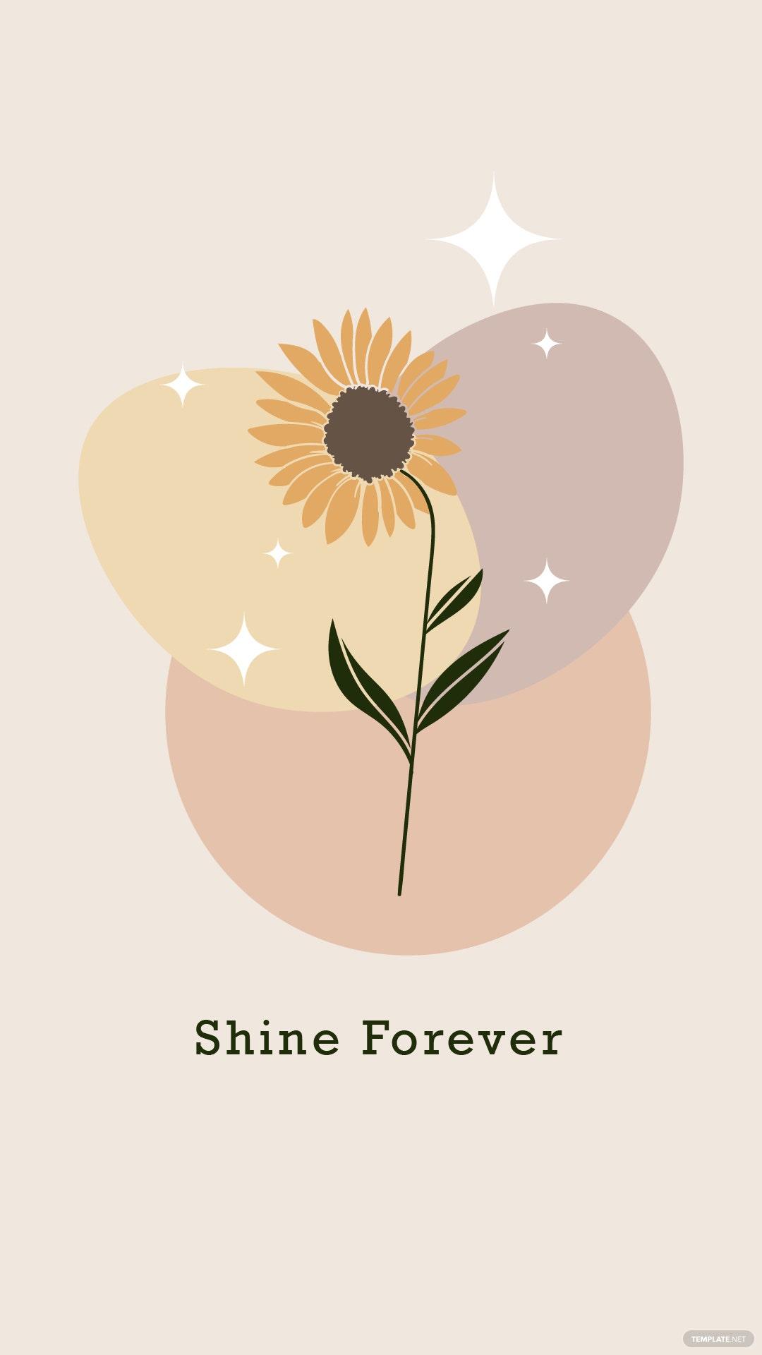 1080x1920 Sunflower Wallpaper Templates, Free, Download