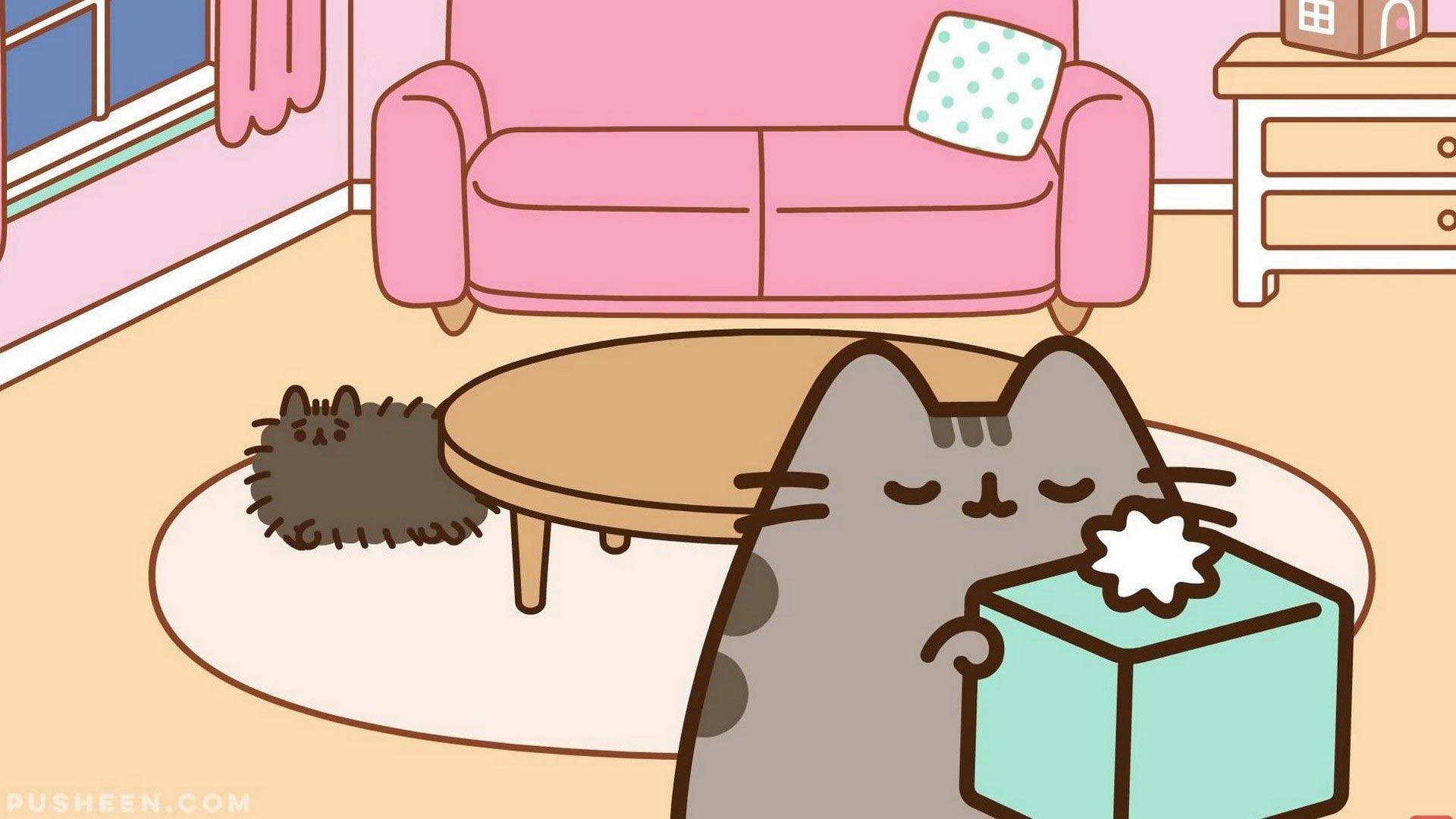 1920x1080 Pusheen Wallpaper. Top Pusheen Background