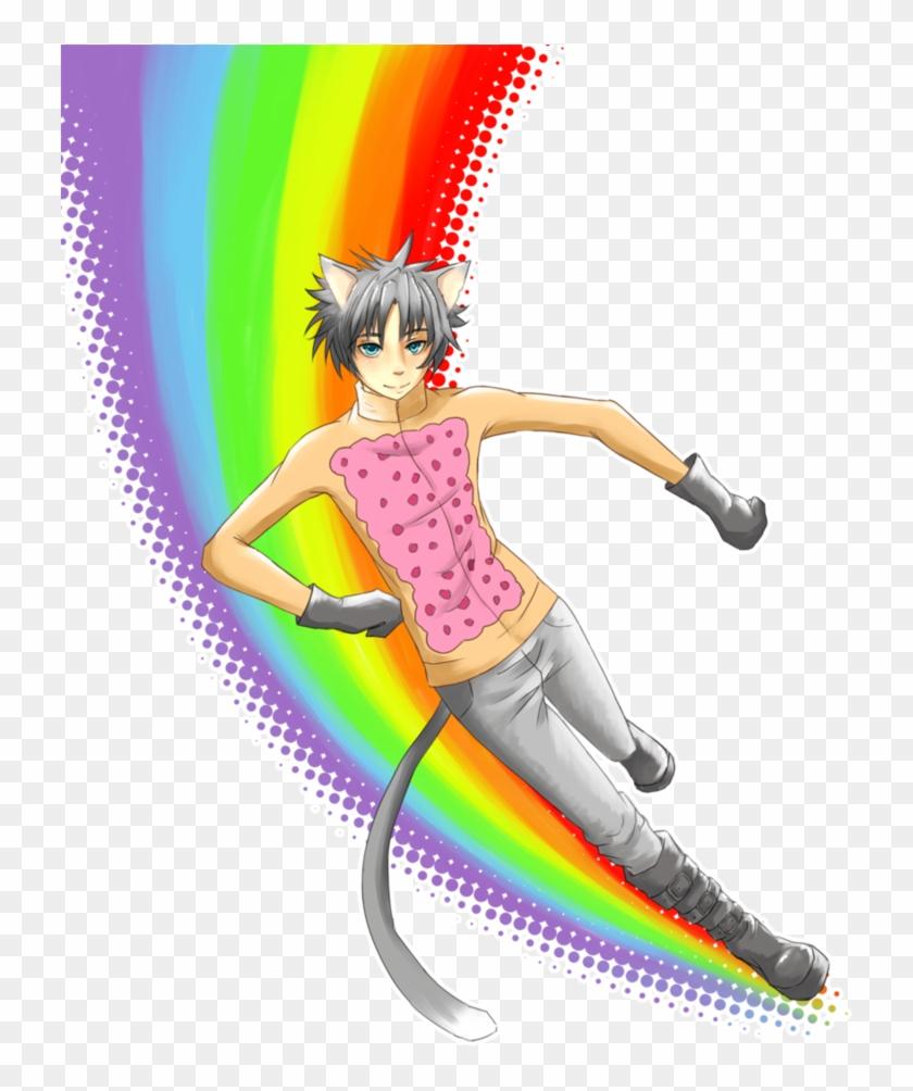 840x1004 Nyan Cat Image Nyan Catboy HD Wallpaper And Background, HD Png Download
