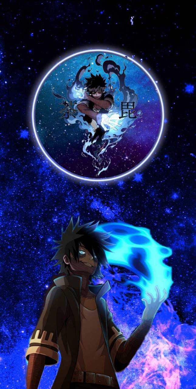645x1280 MHA Dabi Wallpaper Free HD Wallpaper