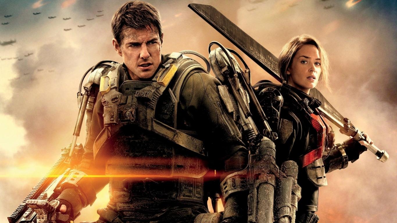 1366x768 Download Edge Of Tomorrow Movie Poster, Edge, Tomorrow, Movie, Poster Wallpaper in 1366x768 Resolution